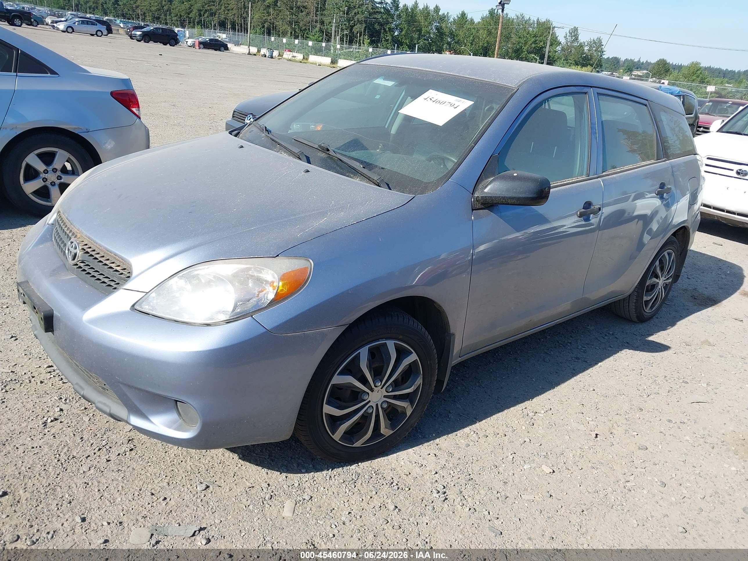 2008 Toyota Matrix Std Gray vin: 2T1KR32E28C715260