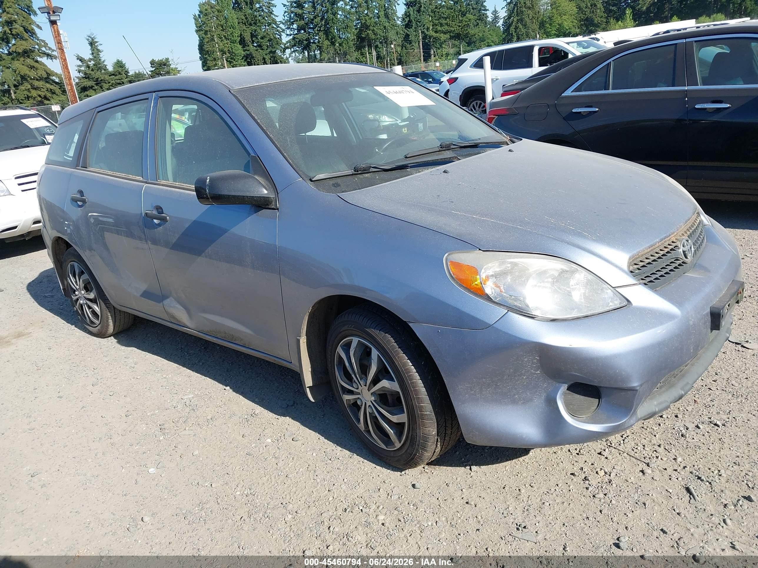 2008 Toyota Matrix Std Gray vin: 2T1KR32E28C715260