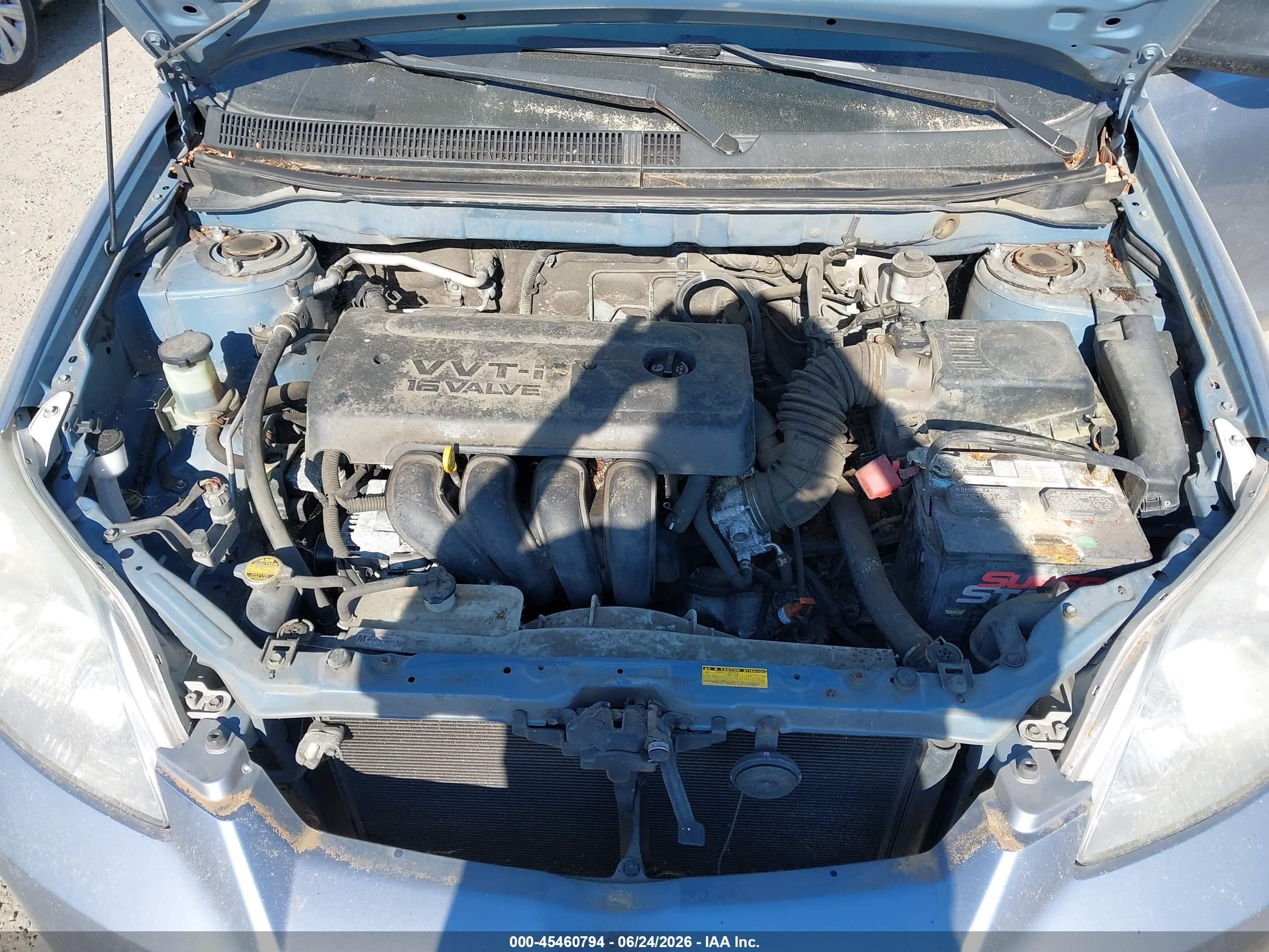 2008 Toyota Matrix Std Gray vin: 2T1KR32E28C715260
