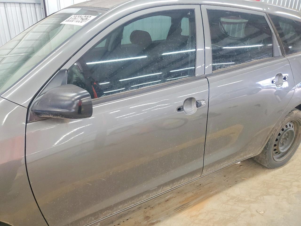 2008 Toyota Matrix Base Gray vin: 2T1KR32E28C715565