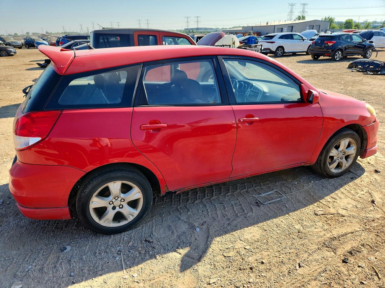 2004 Toyota Corolla Matrix Xr Red vin: 2T1KR32E34C179302
