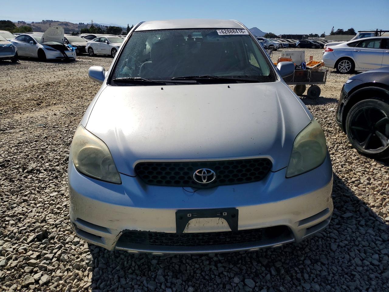 2004 Toyota Matrix Xr Silver vin: 2T1KR32E34C316934