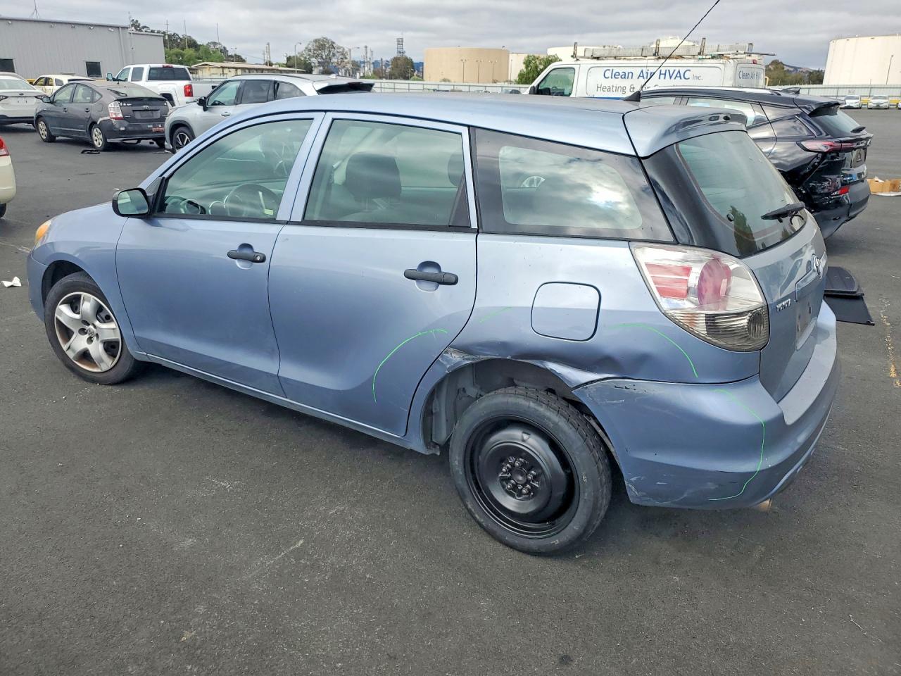 2005 Toyota Matrix Base Blue vin: 2T1KR32E35C413312
