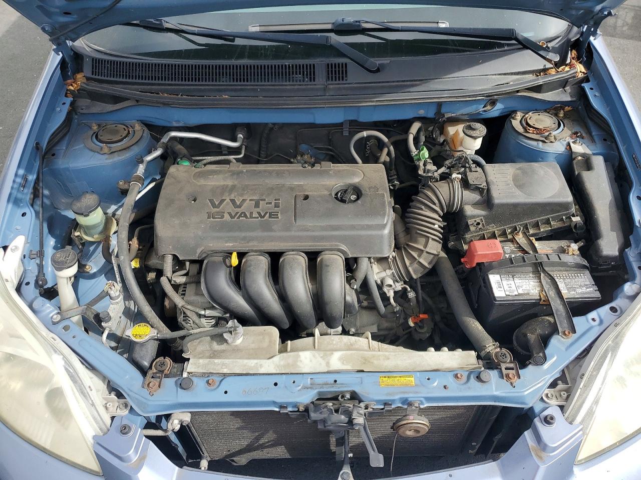 2005 Toyota Matrix Base Blue vin: 2T1KR32E35C413312