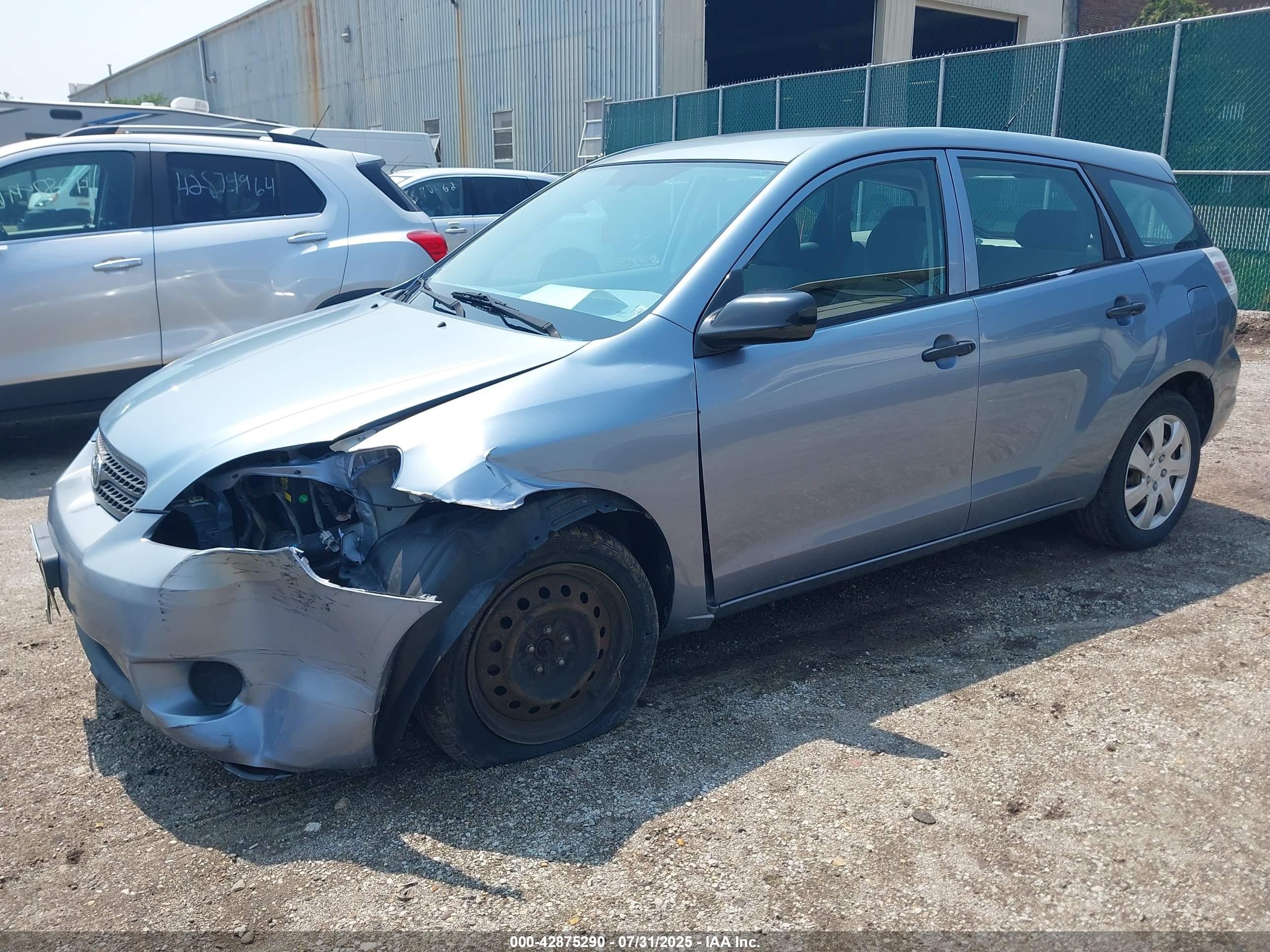 2005 Toyota Matrix   Blue vin: 2T1KR32E35C444026