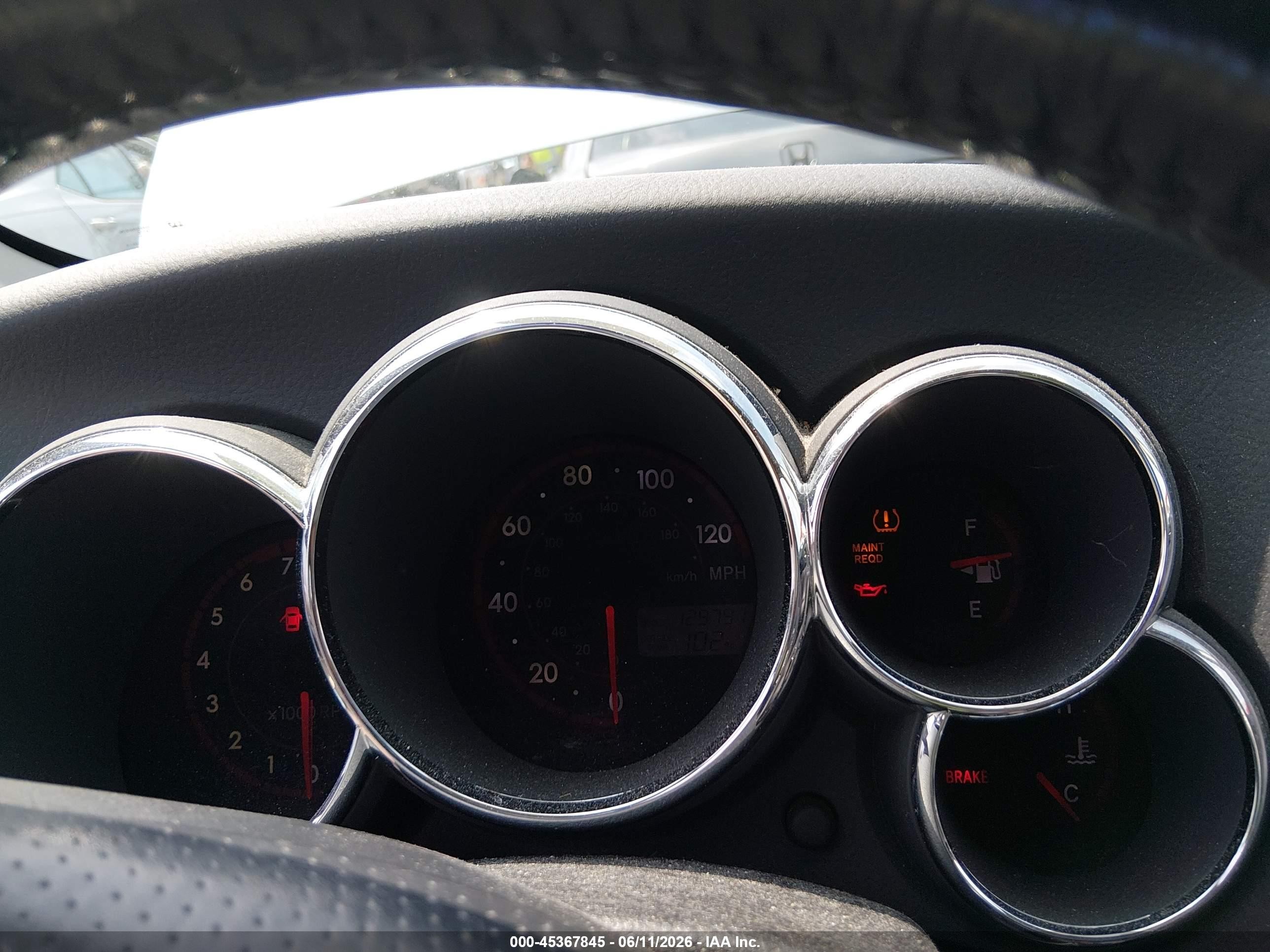 2006 Toyota Matrix Xr Blue vin: 2T1KR32E36C572302