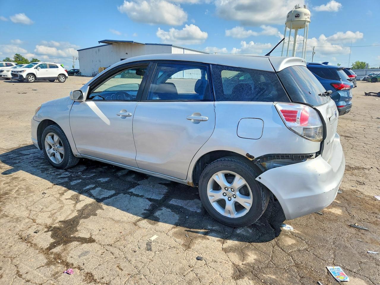 2006 Toyota Matrix Xr Silver vin: 2T1KR32E36C592582