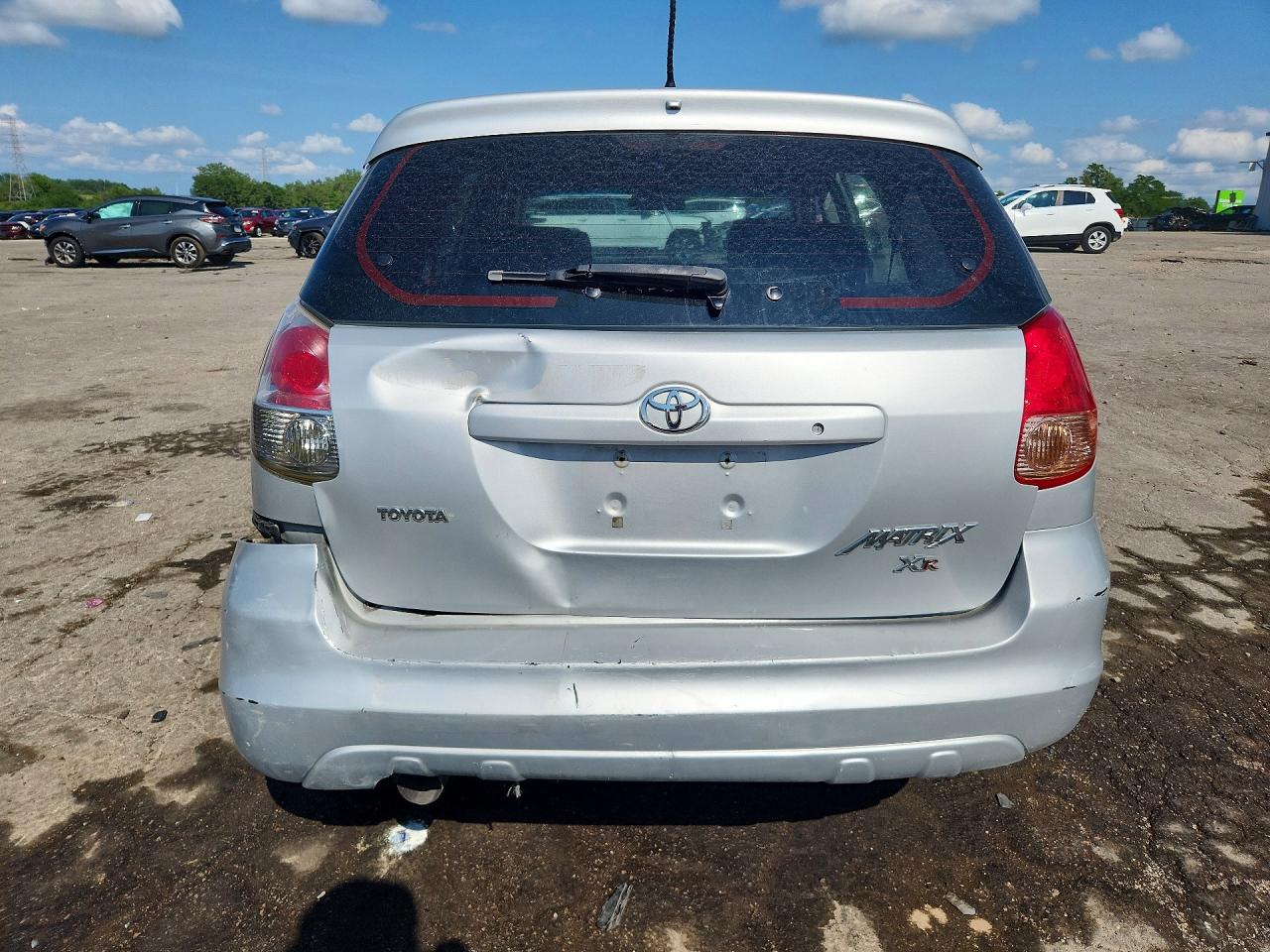 2006 Toyota Matrix Xr Silver vin: 2T1KR32E36C592582
