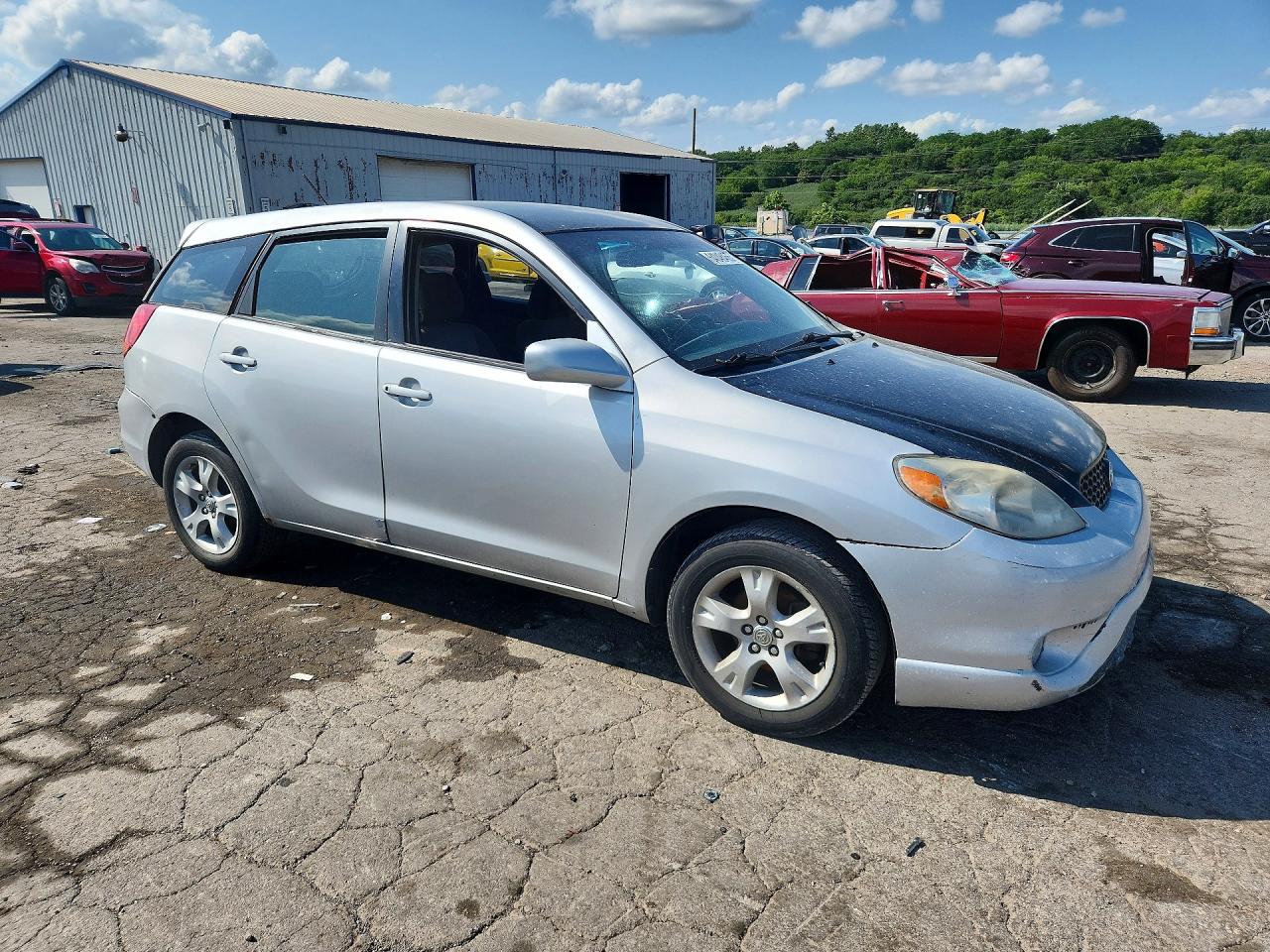 2006 Toyota Matrix Xr Silver vin: 2T1KR32E36C592582
