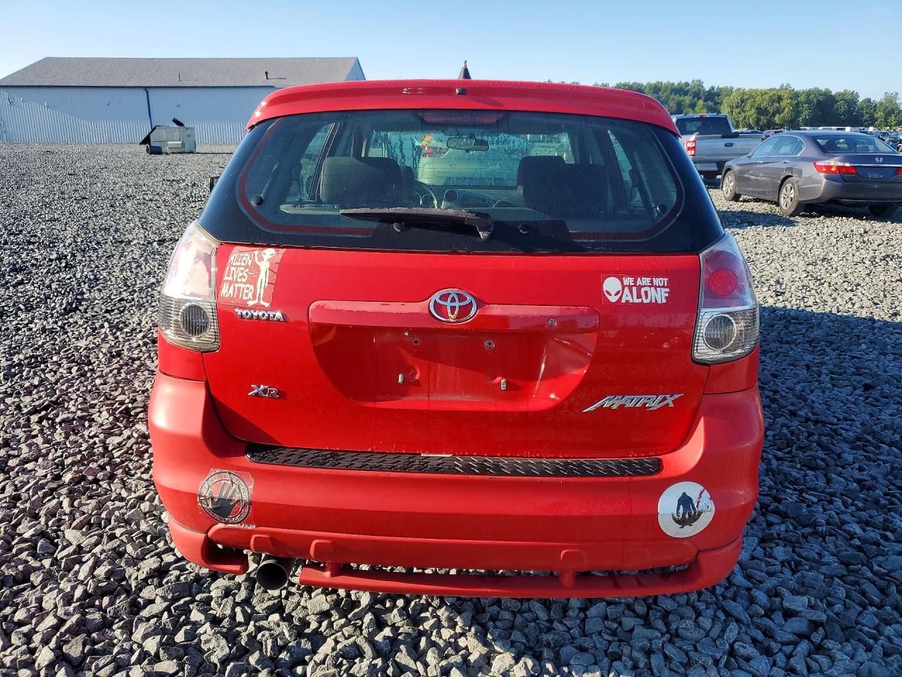 2006 Toyota Matrix Xr Red vin: 2T1KR32E36C596969