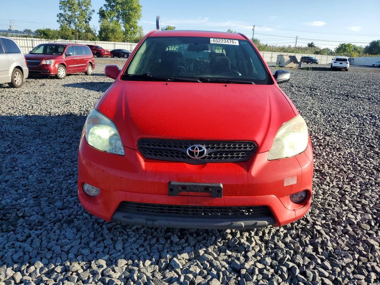 2006 Toyota Matrix Xr Red vin: 2T1KR32E36C596969