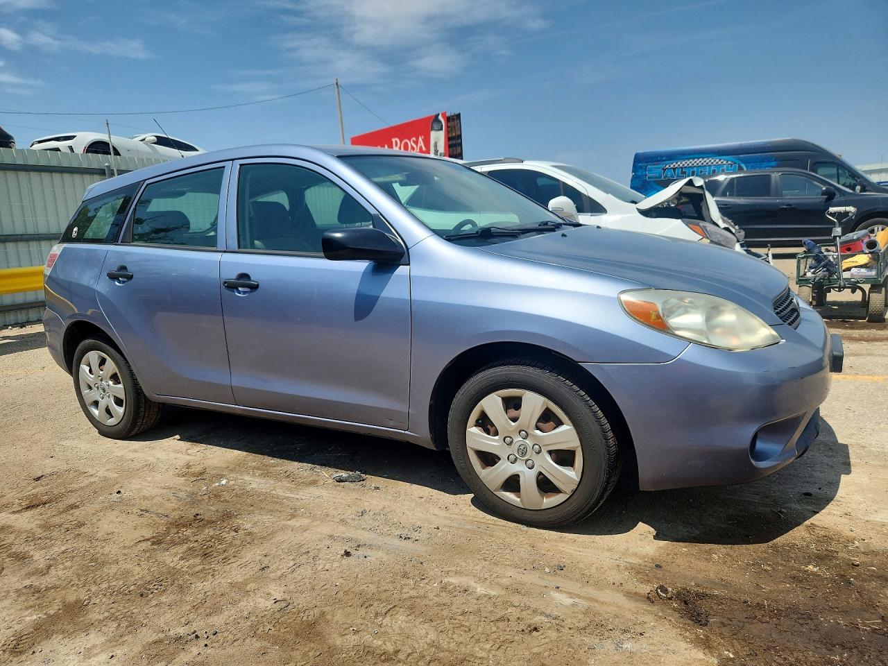 2007 Toyota Matrix Base Silver vin: 2T1KR32E37C660042