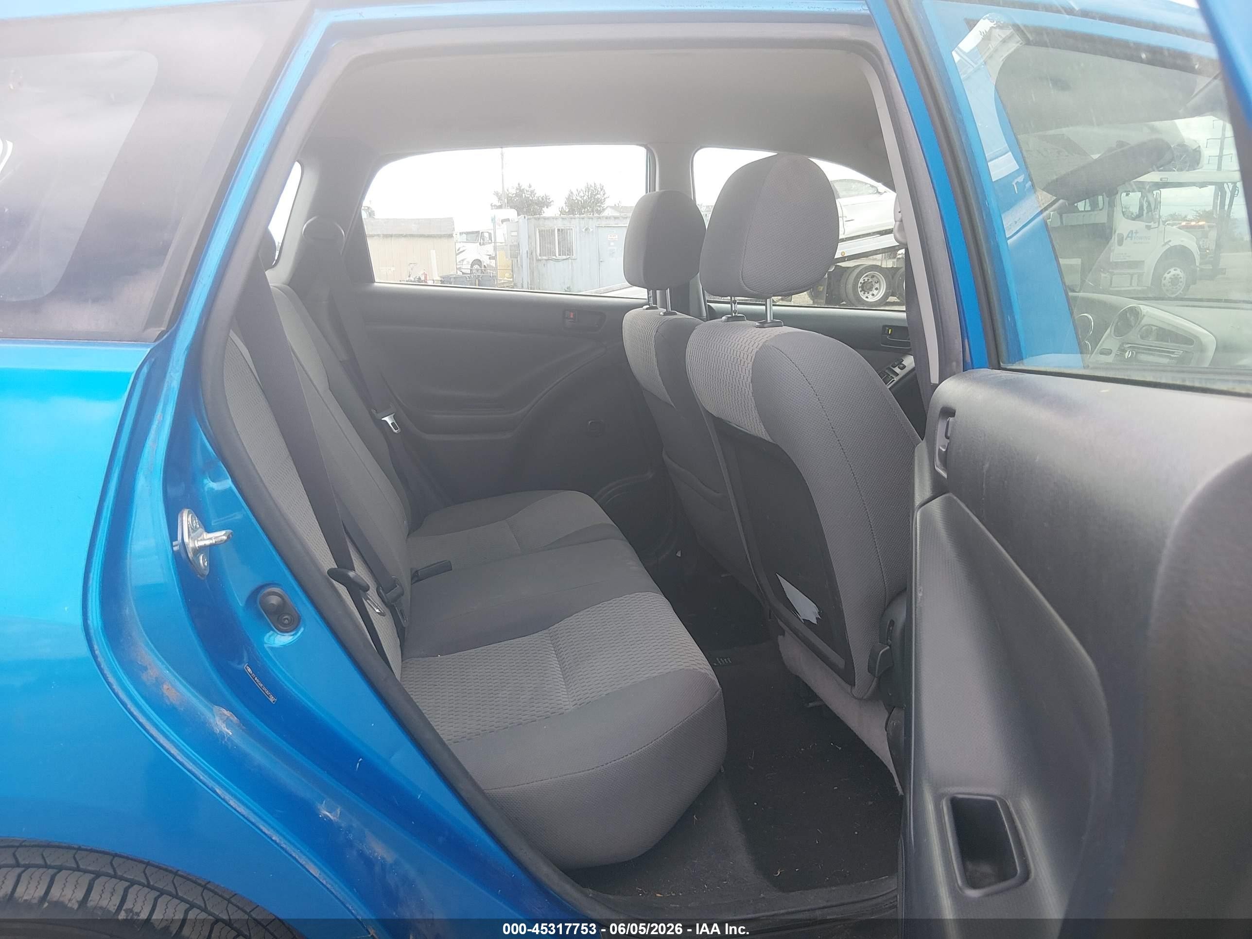 2007 Toyota Matrix   Синий vin: 2T1KR32E37C673907