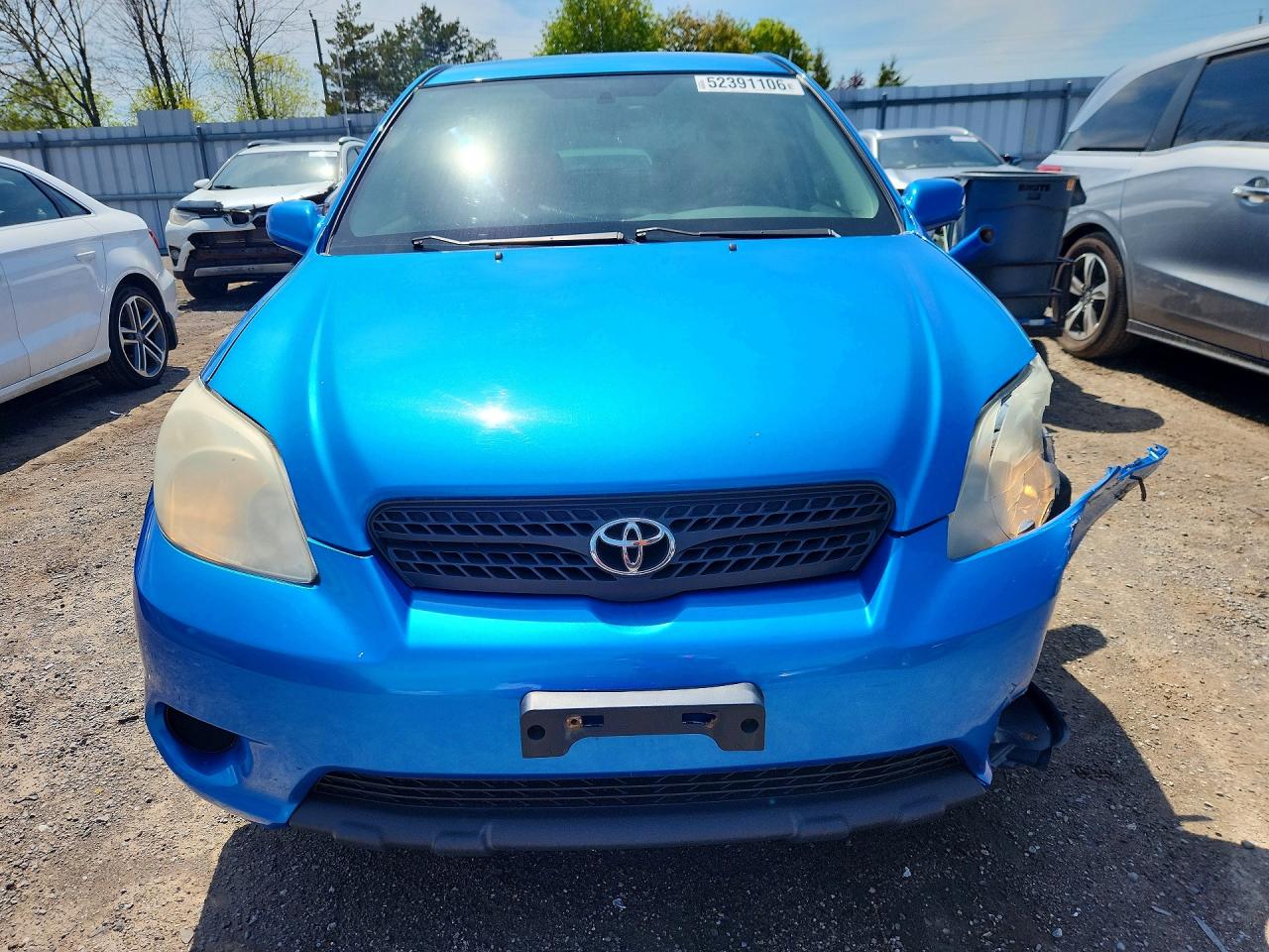 2007 Toyota Corolla Matrix Xr Blue vin: 2T1KR32E37C673955