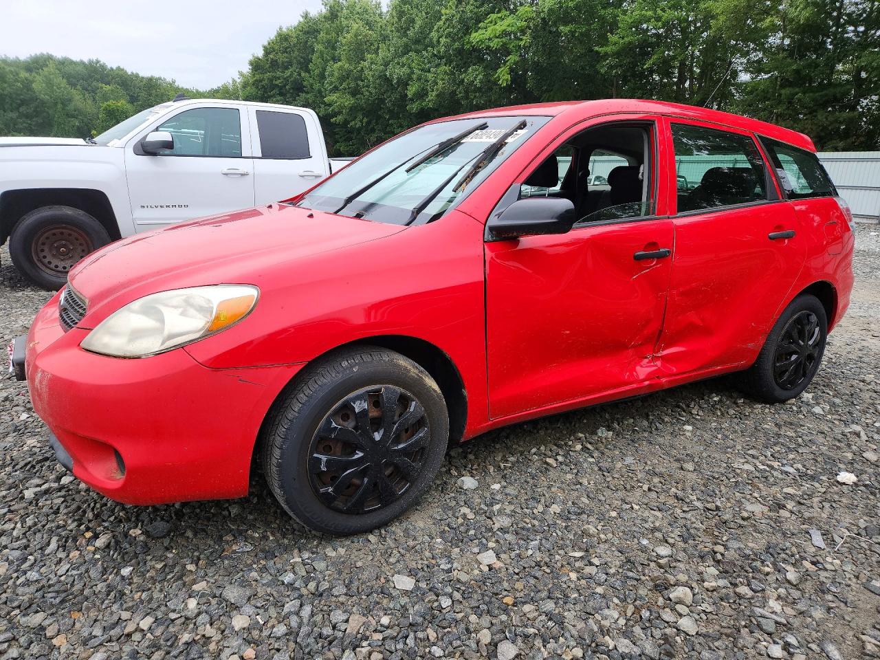 2008 Toyota Matrix Base Красный vin: 2T1KR32E38C695889
