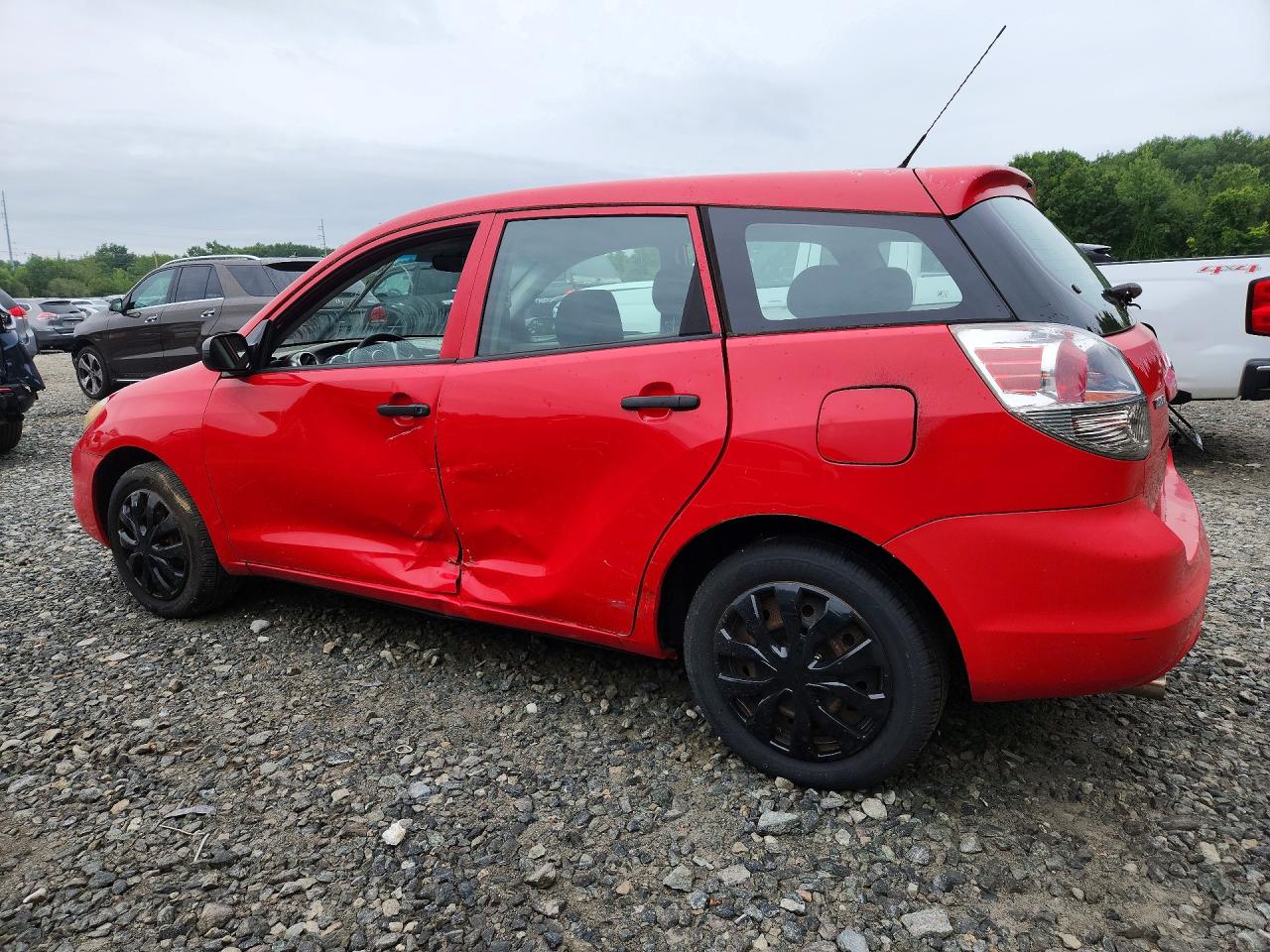 2008 Toyota Matrix Base Красный vin: 2T1KR32E38C695889