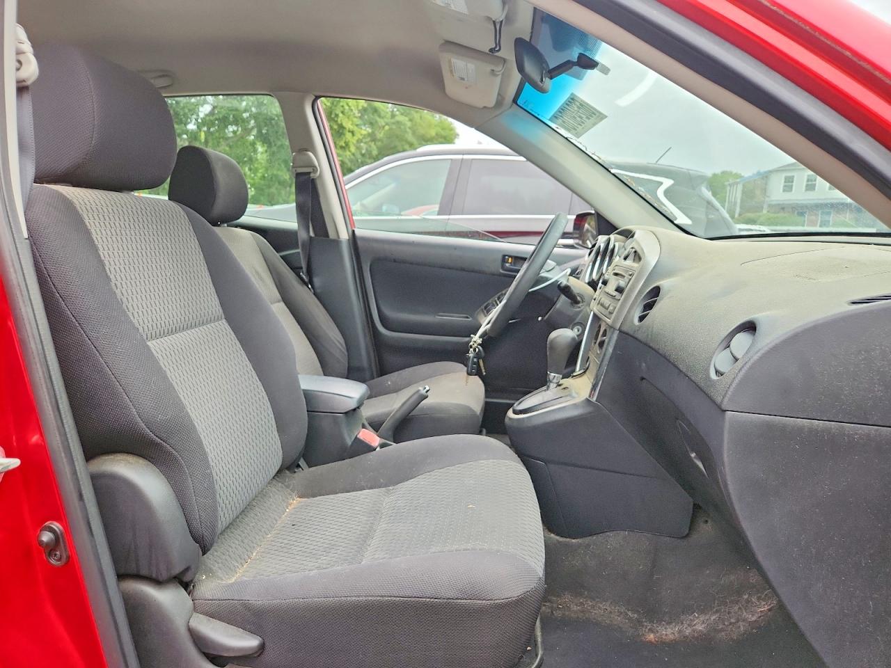 2008 Toyota Matrix Base Красный vin: 2T1KR32E38C695889