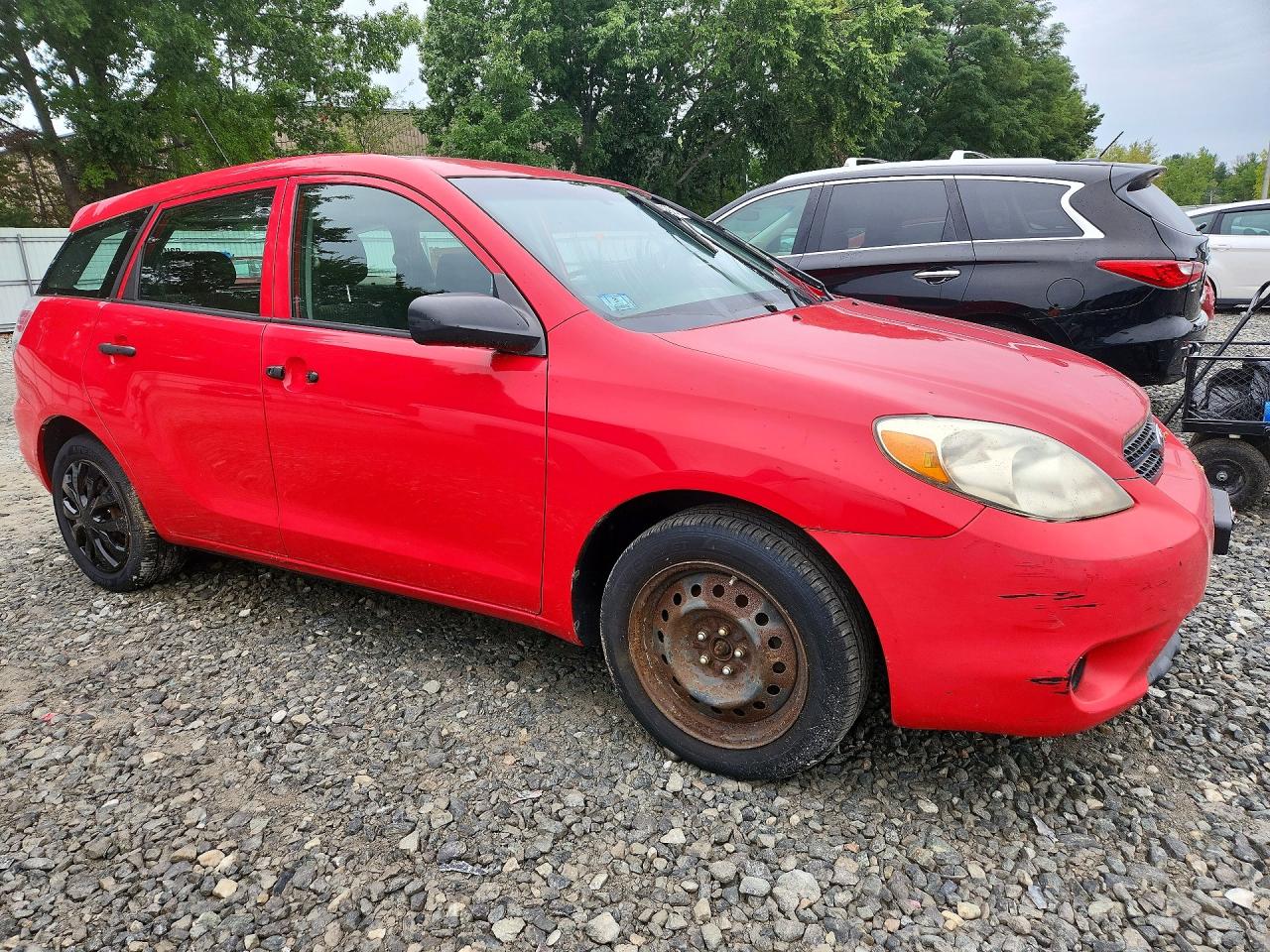 2008 Toyota Matrix Base Красный vin: 2T1KR32E38C695889