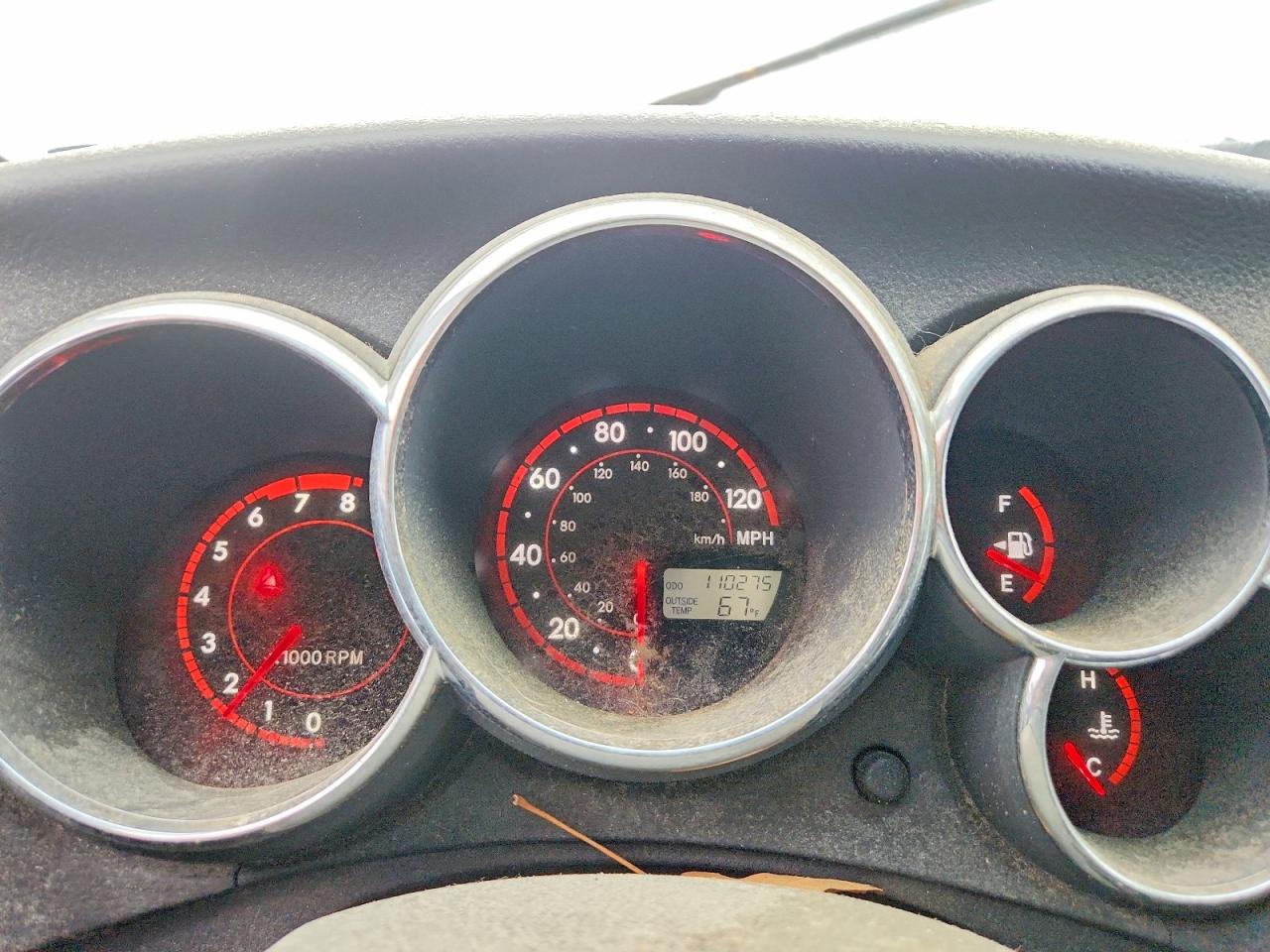 2008 Toyota Matrix Base Красный vin: 2T1KR32E38C695889
