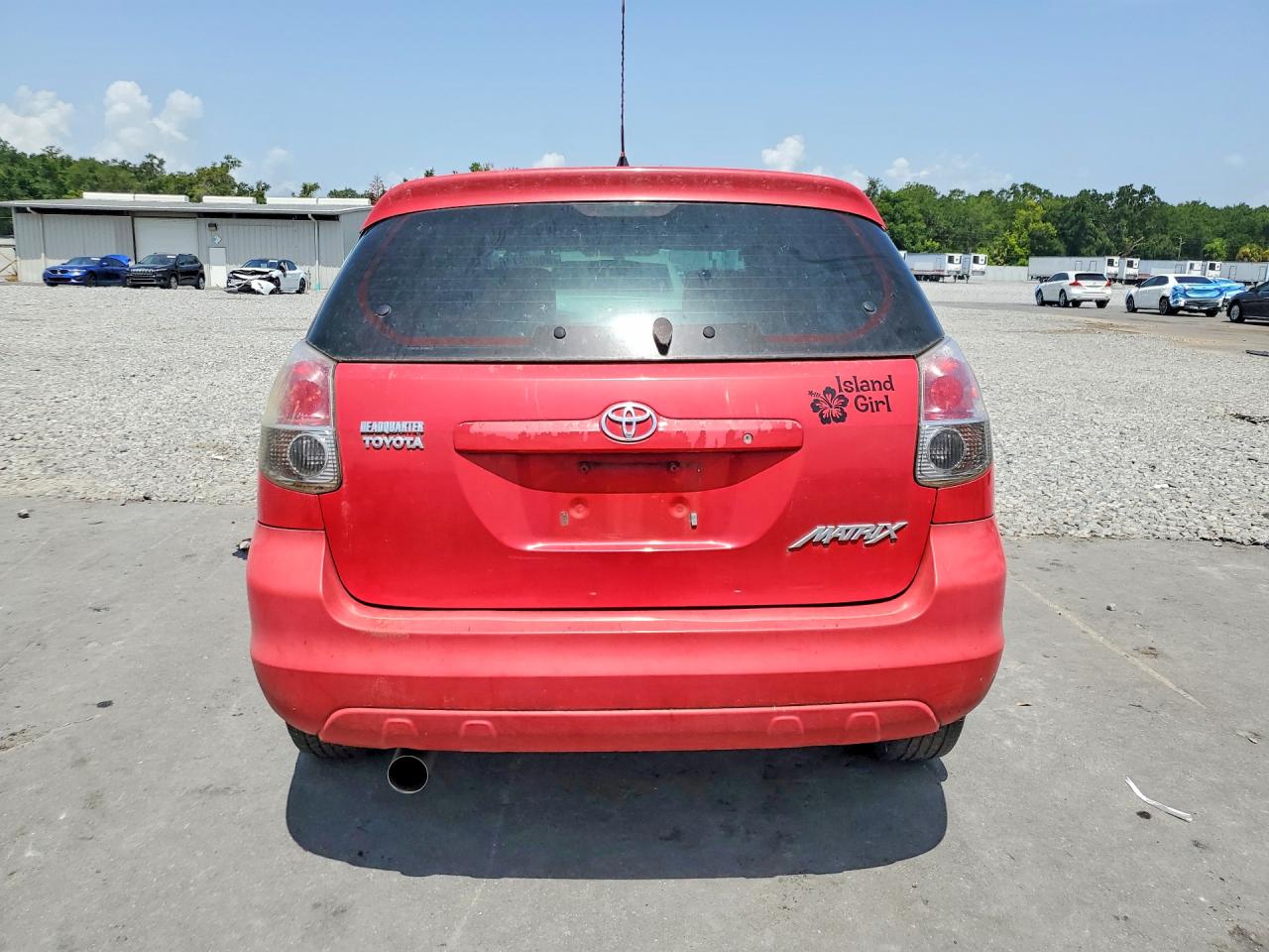 2008 Toyota Corolla Matrix Xr Red vin: 2T1KR32E38C720435