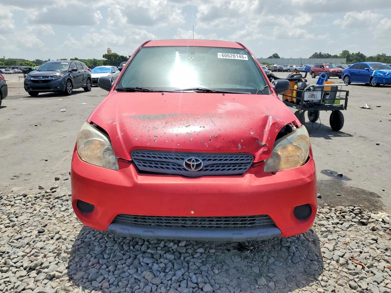 2008 Toyota Corolla Matrix Xr Red vin: 2T1KR32E38C720435