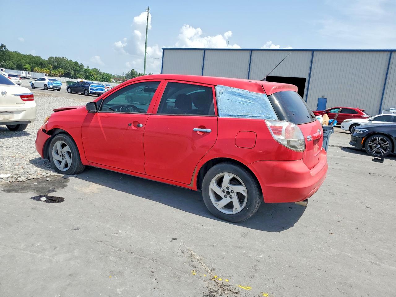 2008 Toyota Corolla Matrix Xr Red vin: 2T1KR32E38C720435