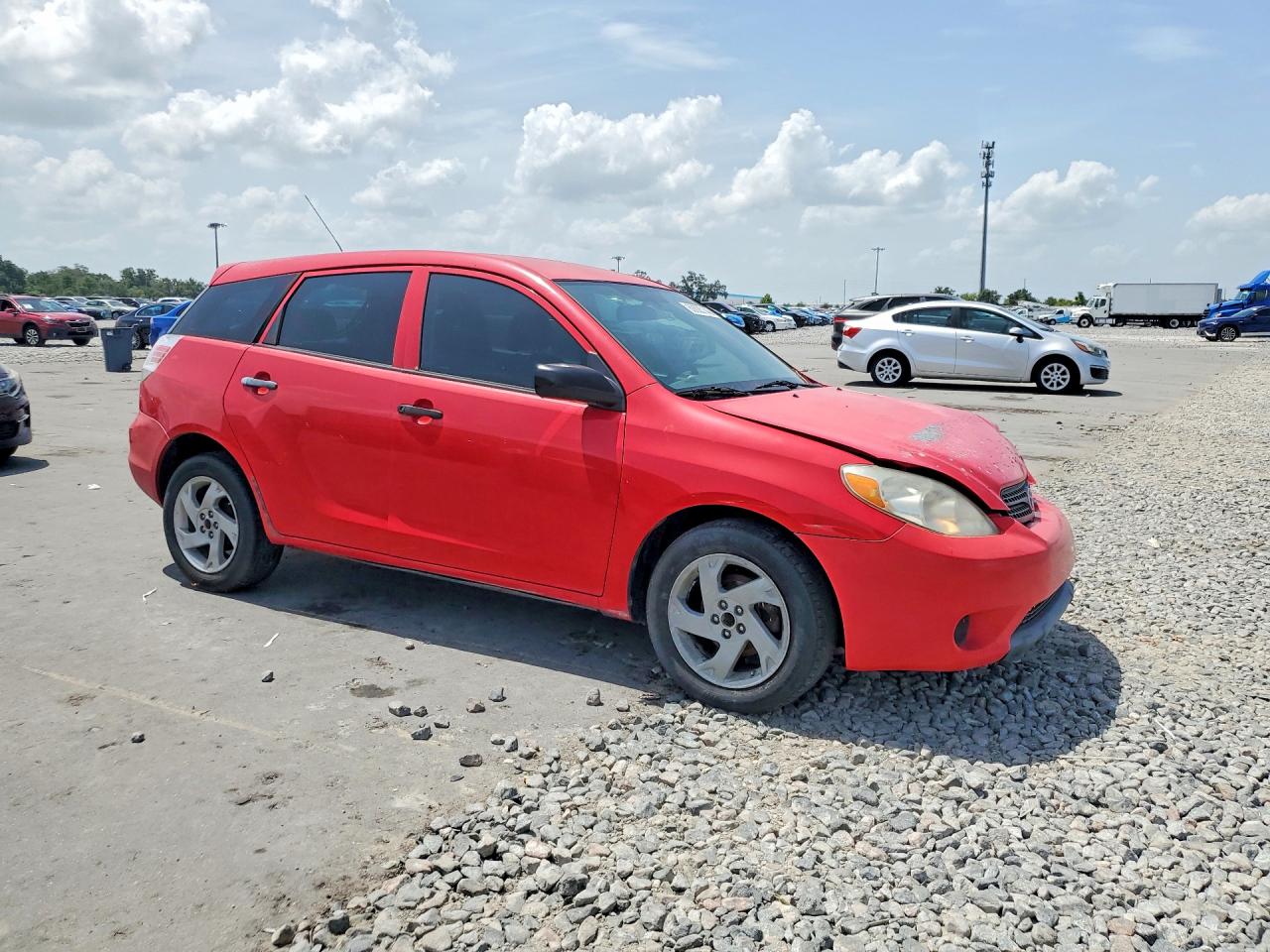 2008 Toyota Corolla Matrix Xr Red vin: 2T1KR32E38C720435