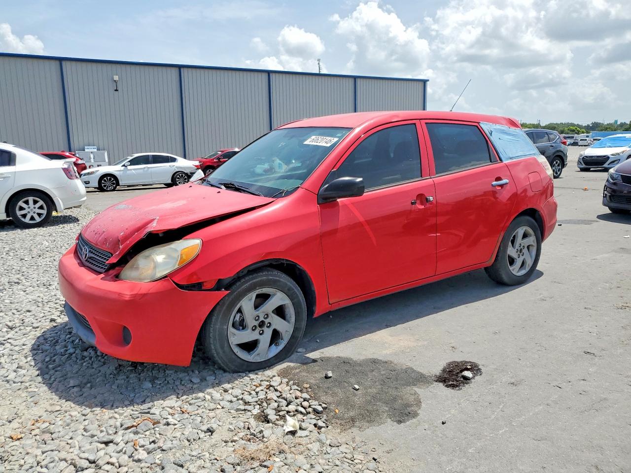 2008 Toyota Corolla Matrix Xr Red vin: 2T1KR32E38C720435