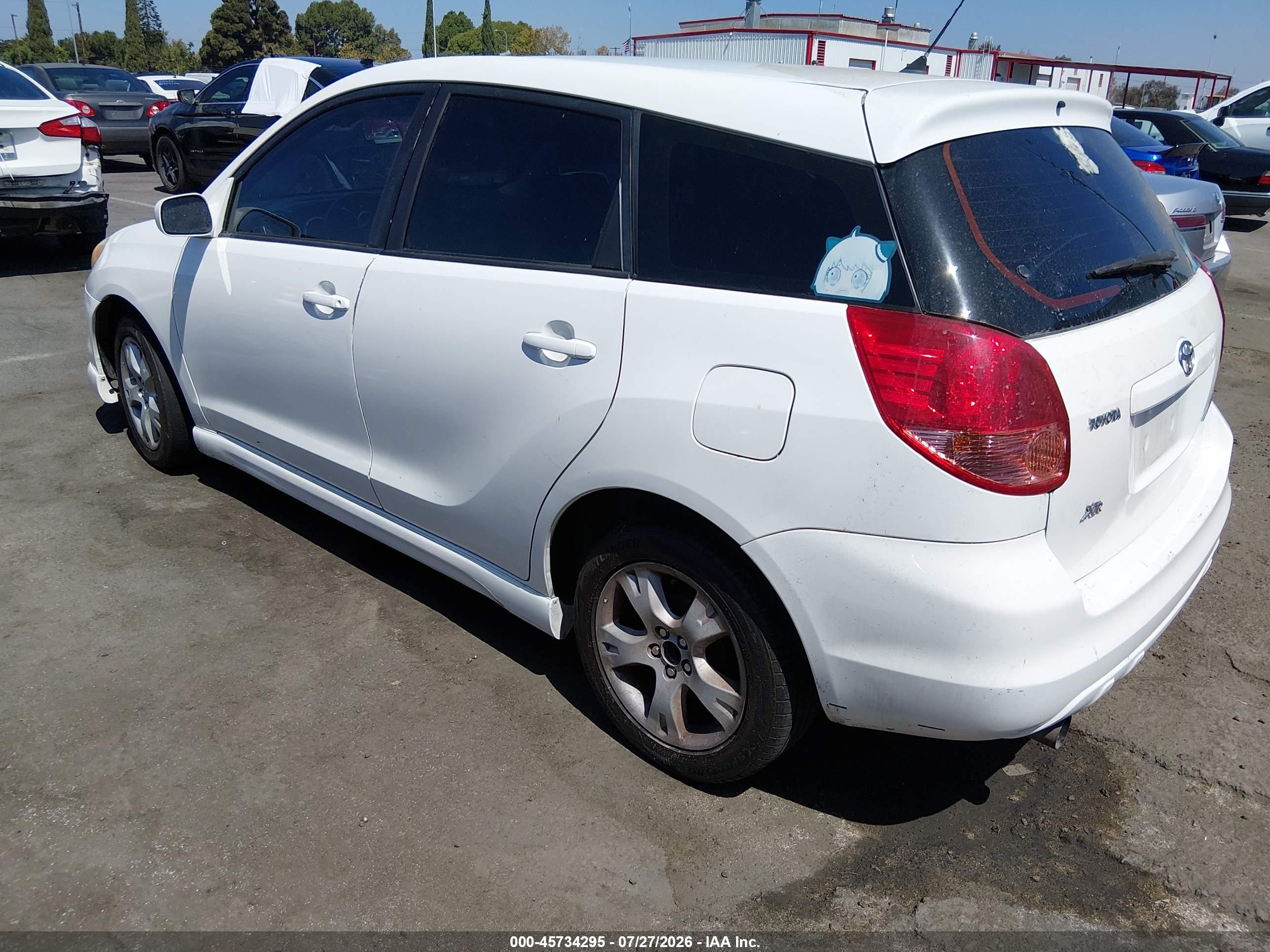2003 Toyota Matrix Xr Белый vin: 2T1KR32E43C043338