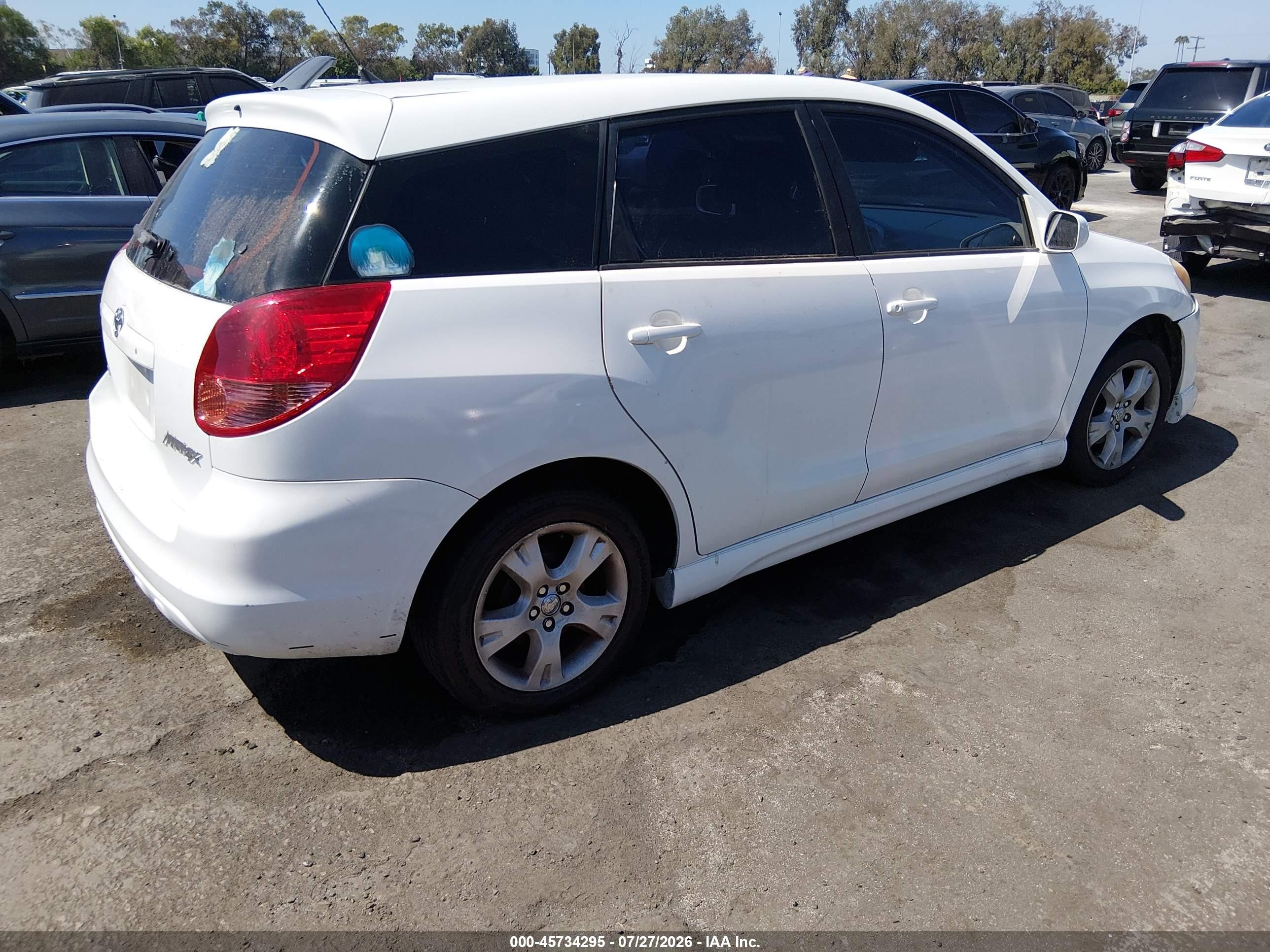 2003 Toyota Matrix Xr Белый vin: 2T1KR32E43C043338