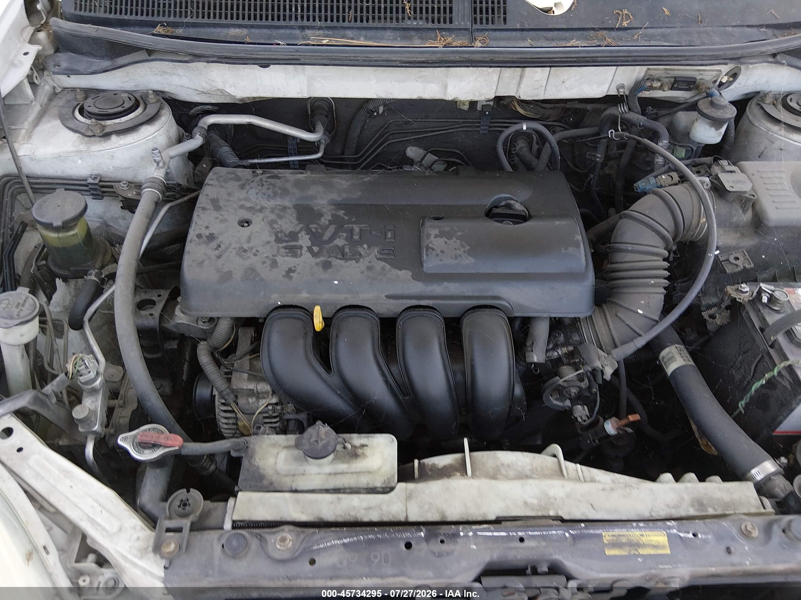 2003 Toyota Matrix Xr Белый vin: 2T1KR32E43C043338