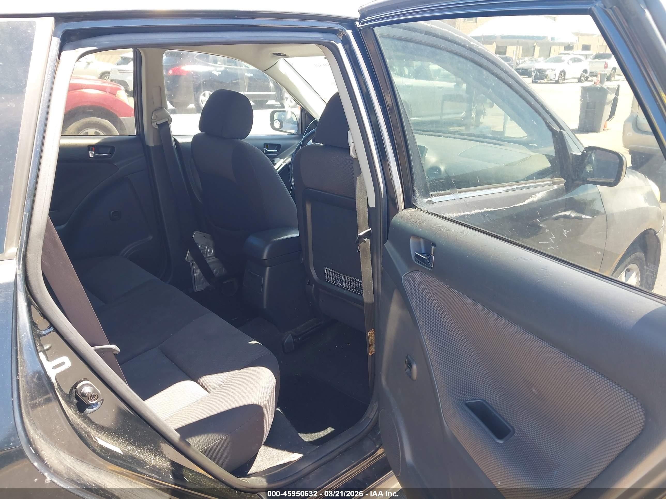 2003 Toyota Matrix Xr Black vin: 2T1KR32E43C046725