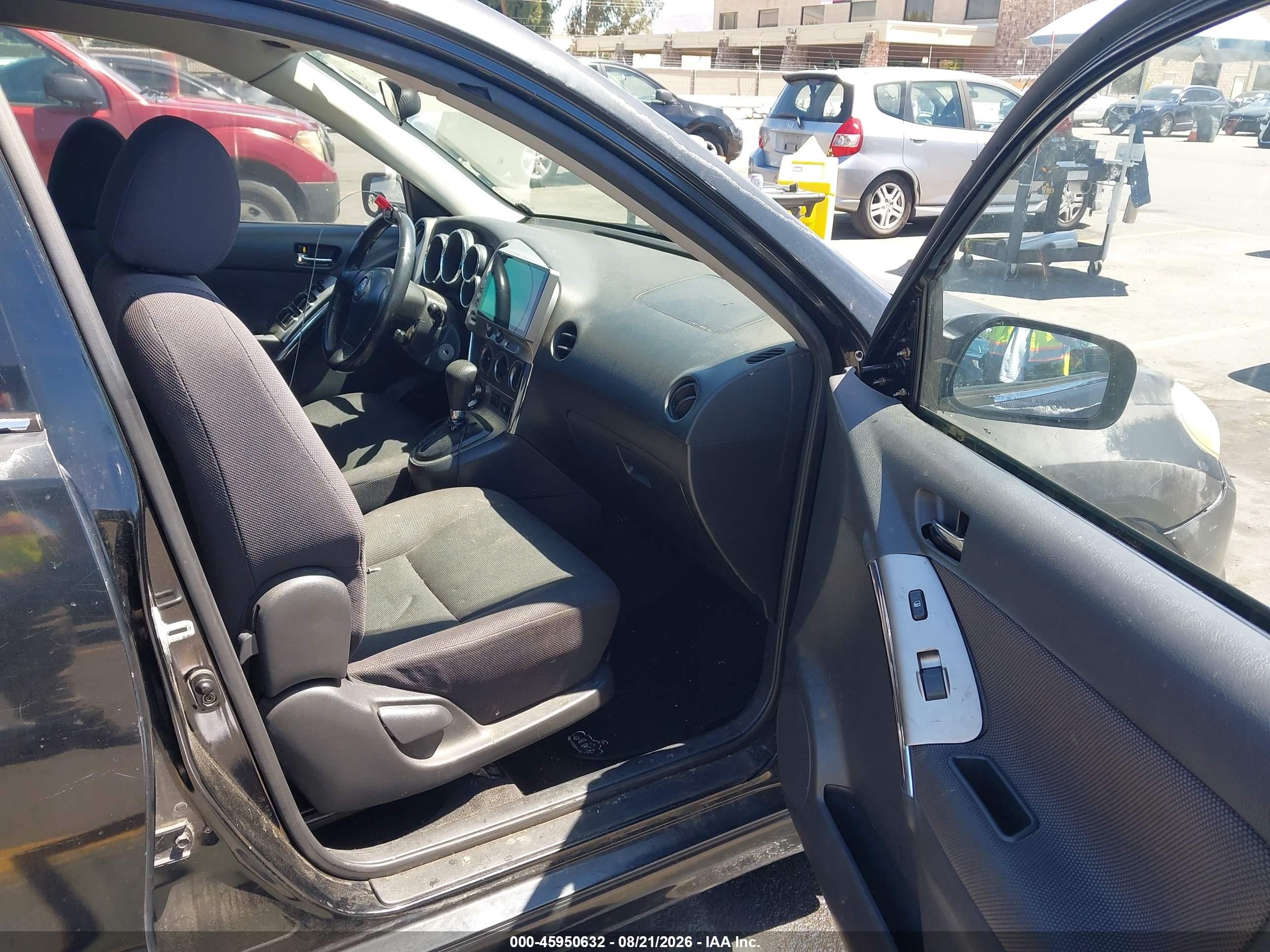 2003 Toyota Matrix Xr Black vin: 2T1KR32E43C046725