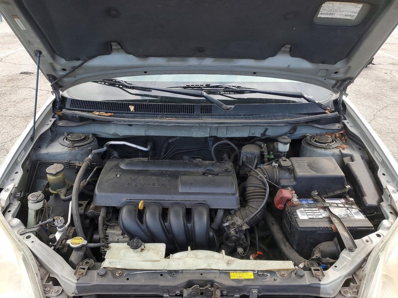 2003 Toyota Matrix Xr Silver vin: 2T1KR32E43C124002