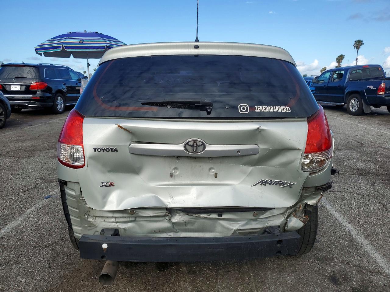 2003 Toyota Matrix Xr Silver vin: 2T1KR32E43C124002