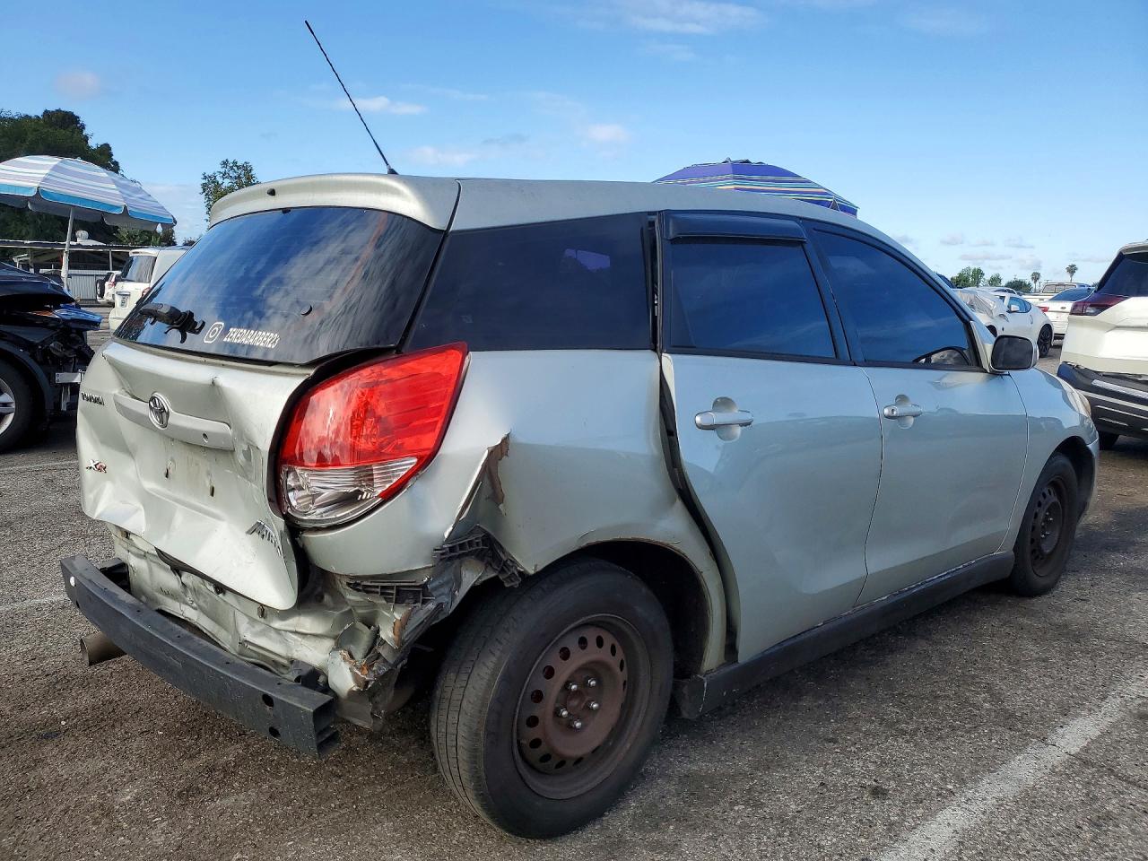 2003 Toyota Matrix Xr Silver vin: 2T1KR32E43C124002
