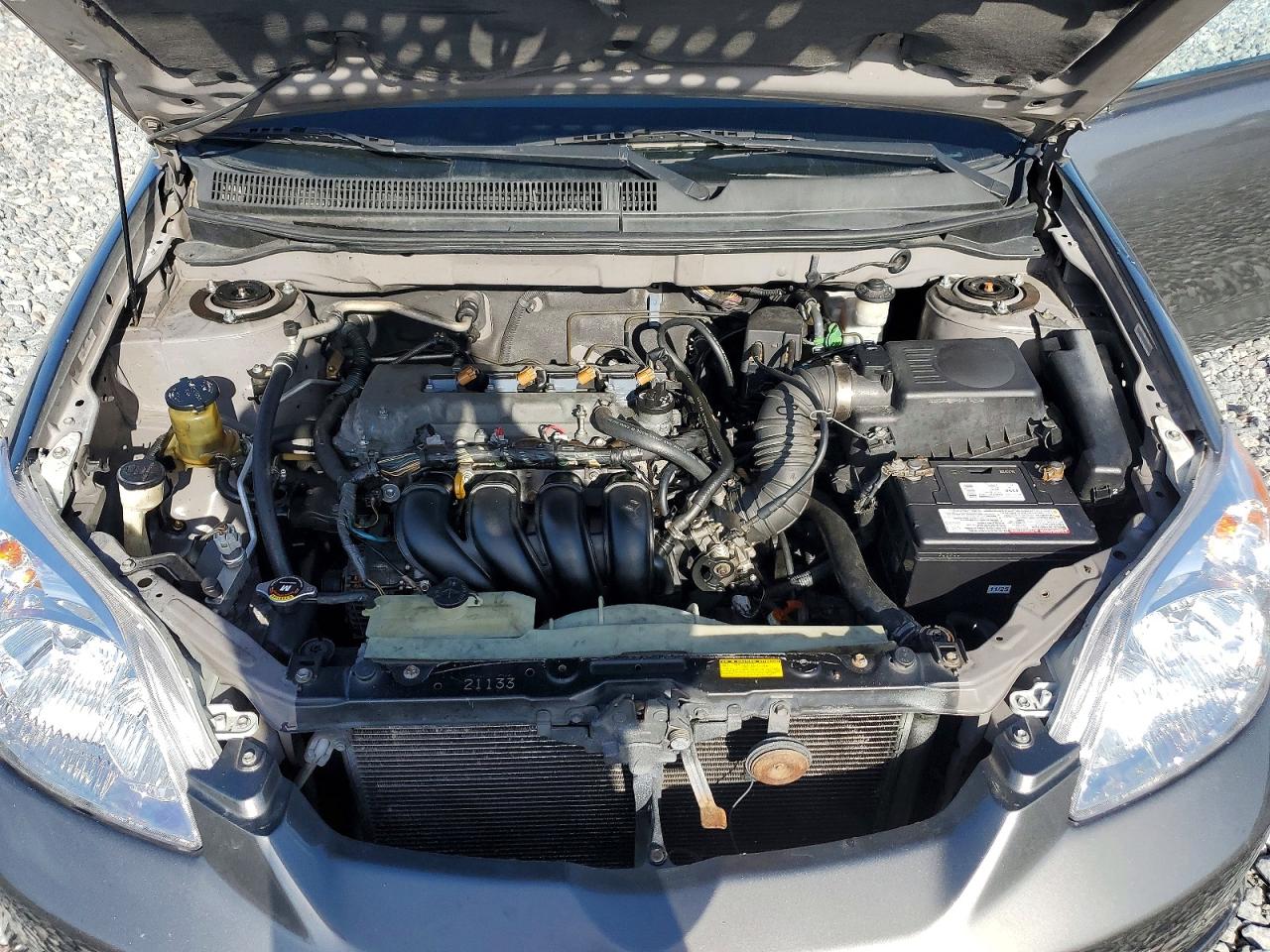 2004 Toyota Matrix Gray vin: 2T1KR32E44C166526