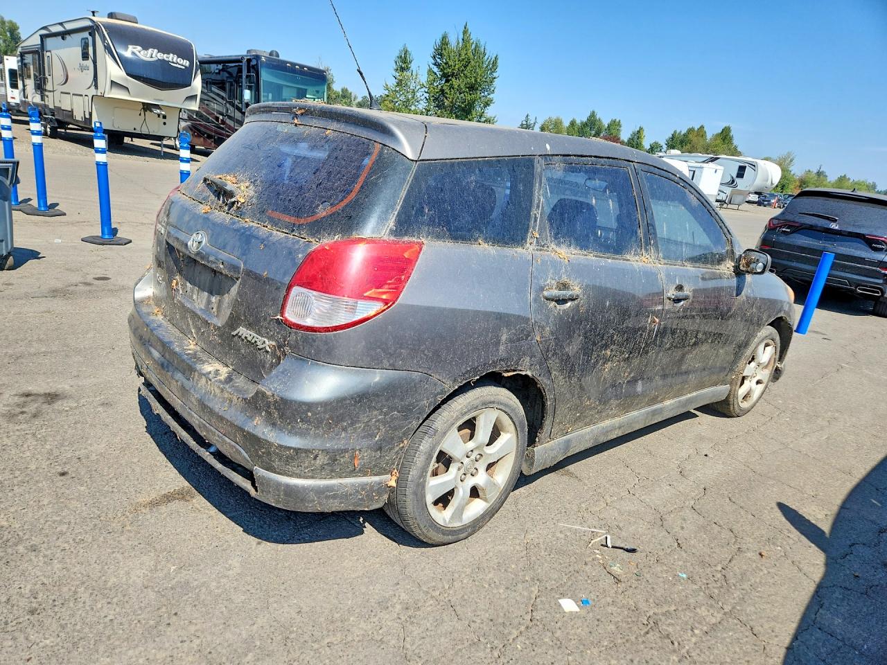 2004 Toyota Matrix Xr Black vin: 2T1KR32E44C169281