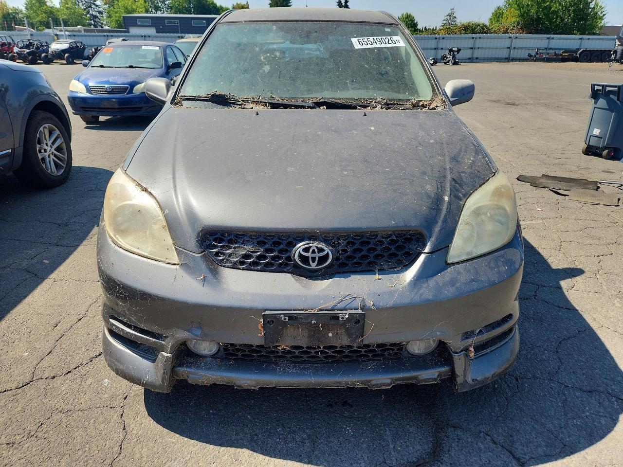 2004 Toyota Matrix Xr Black vin: 2T1KR32E44C169281