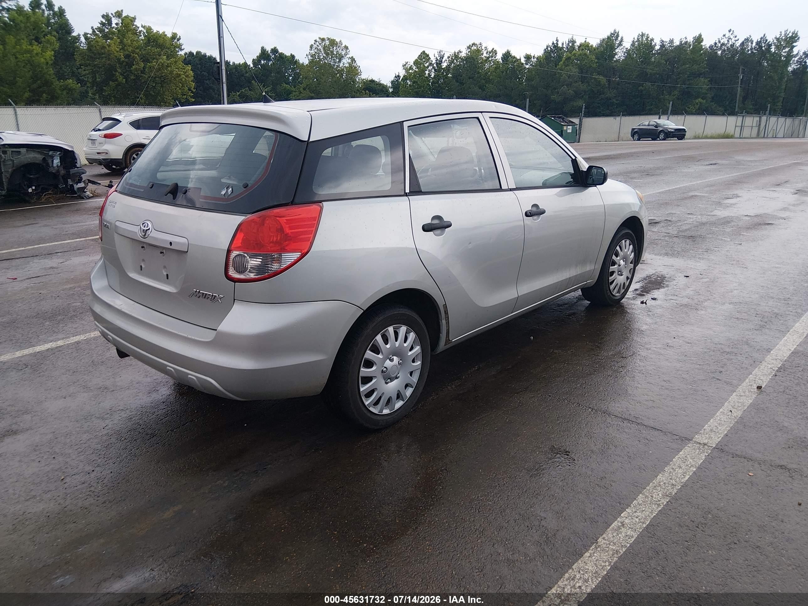 2004 Toyota Matrix Standard Серый vin: 2T1KR32E44C187280