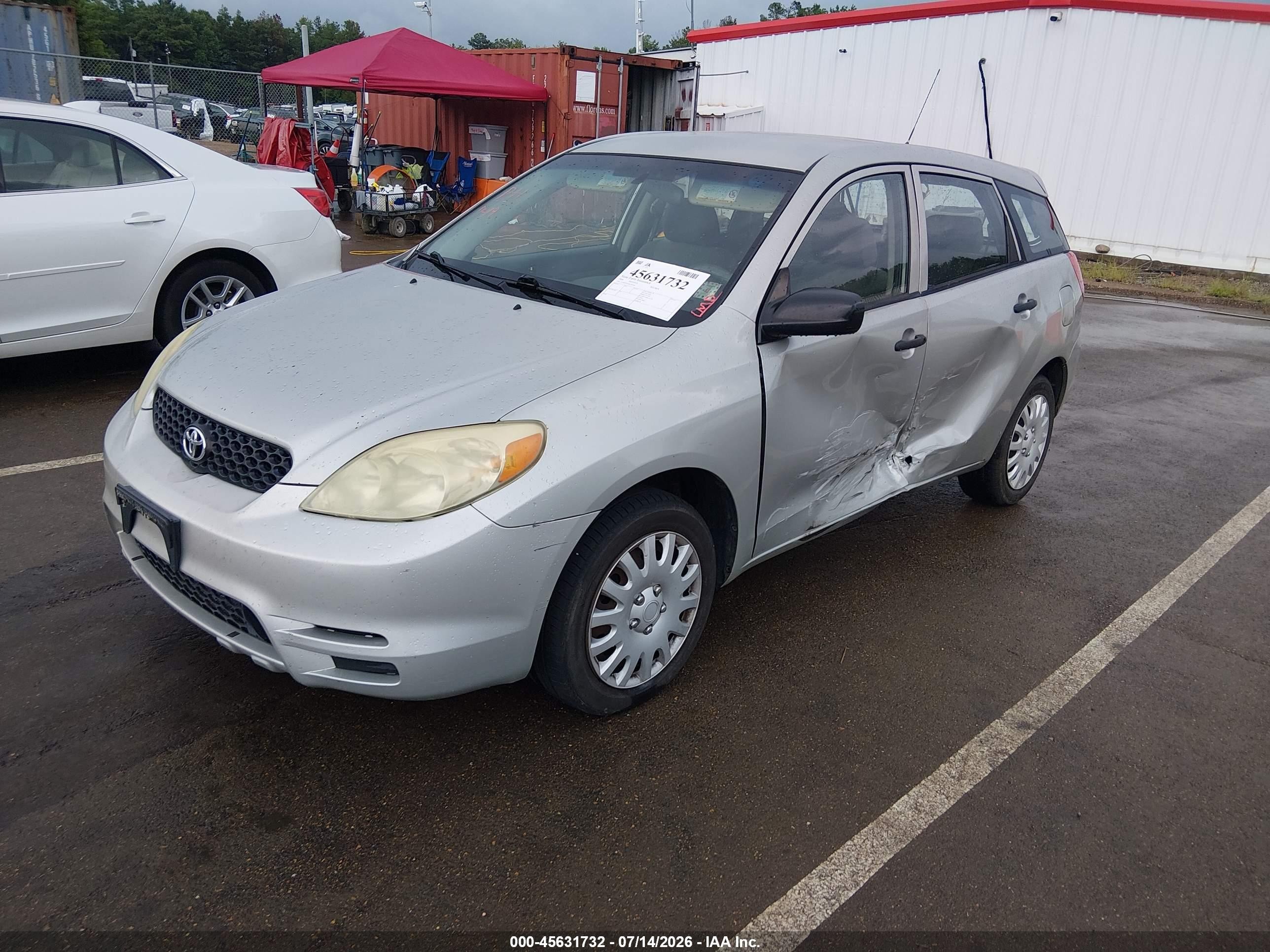 2004 Toyota Matrix Standard Серый vin: 2T1KR32E44C187280