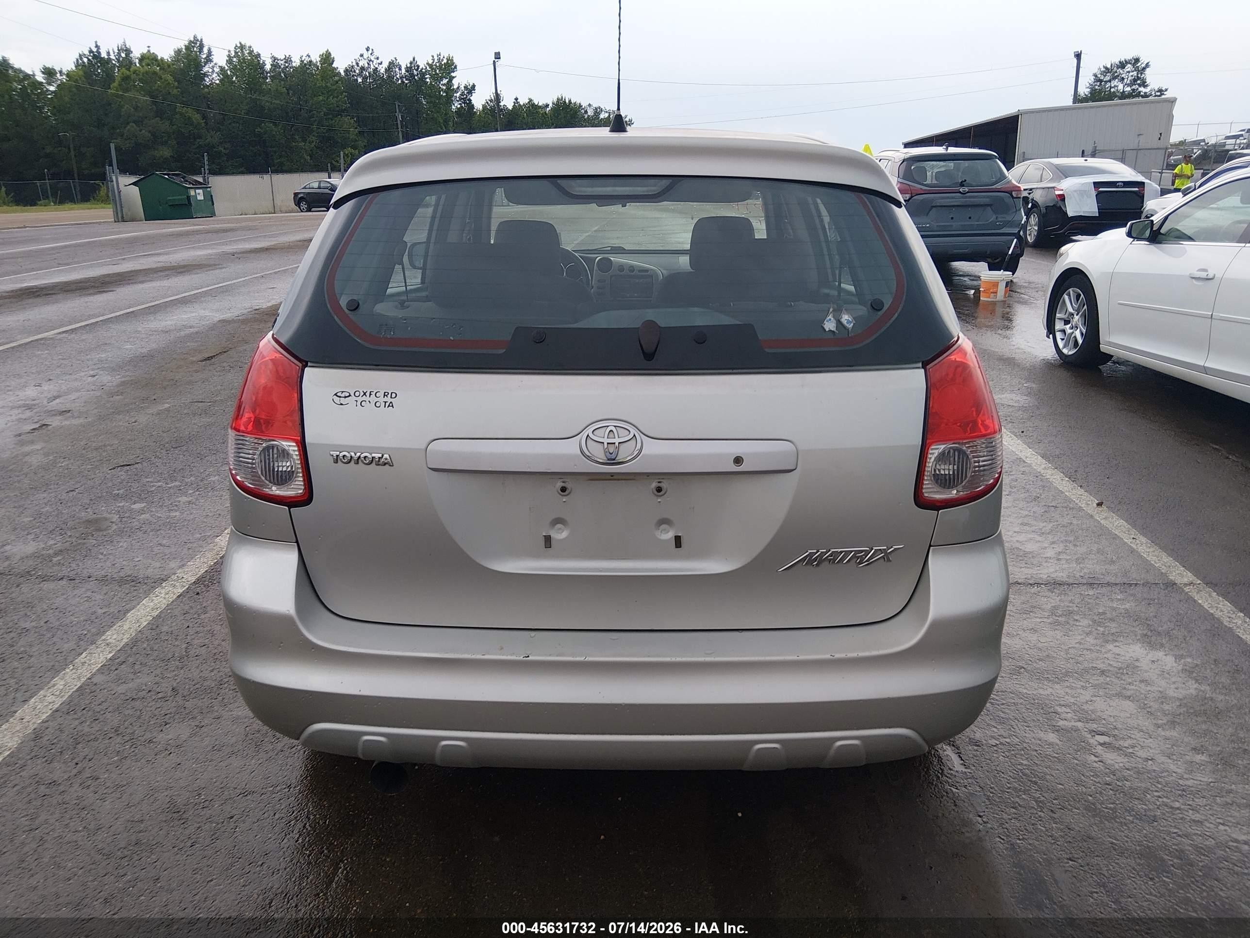 2004 Toyota Matrix Standard Серый vin: 2T1KR32E44C187280