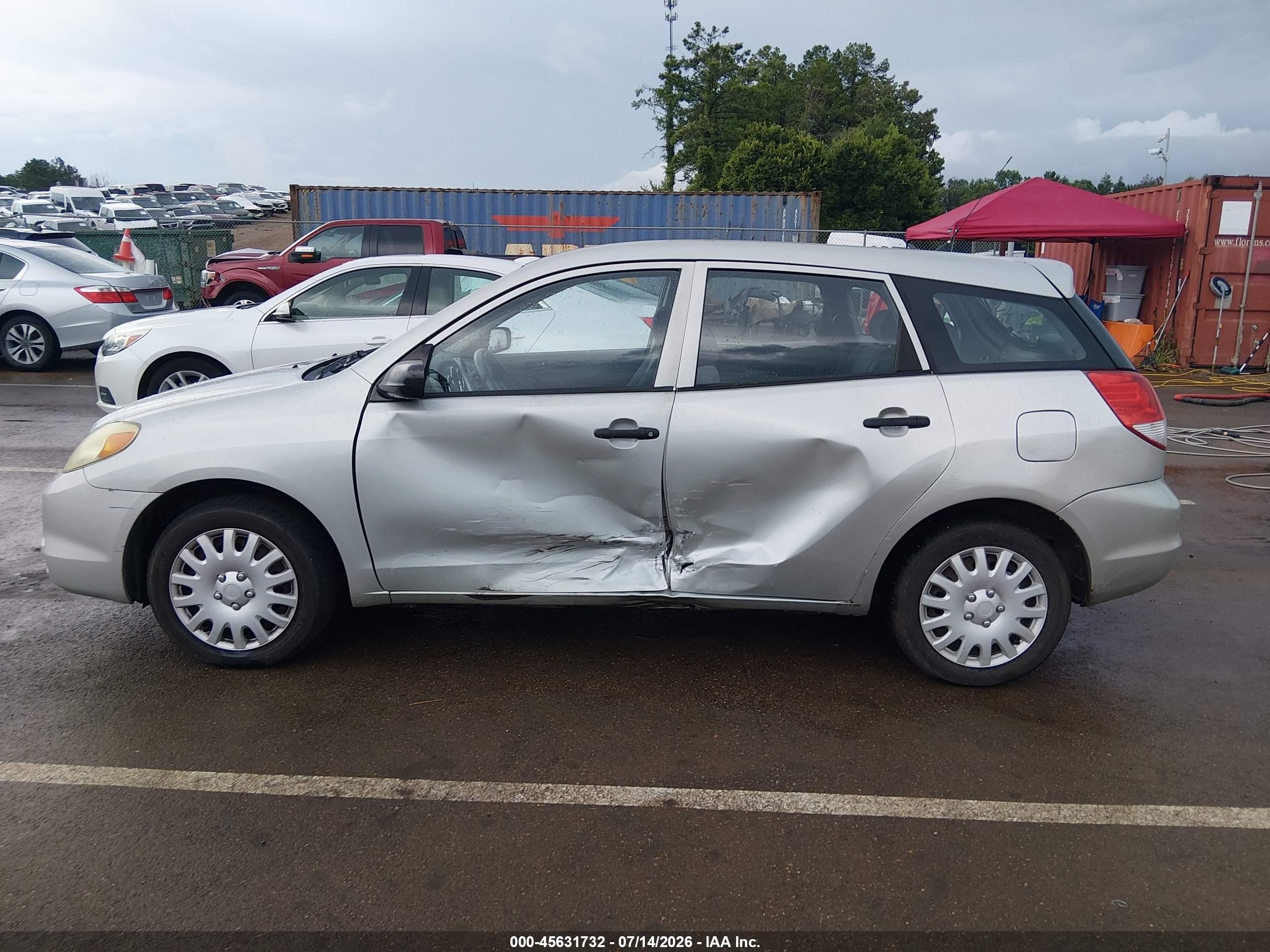 2004 Toyota Matrix Standard Серый vin: 2T1KR32E44C187280