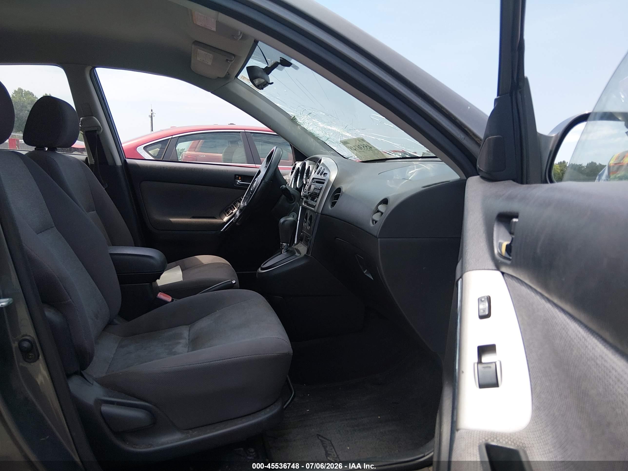 2004 Toyota Matrix Xr Gray vin: 2T1KR32E44C199154