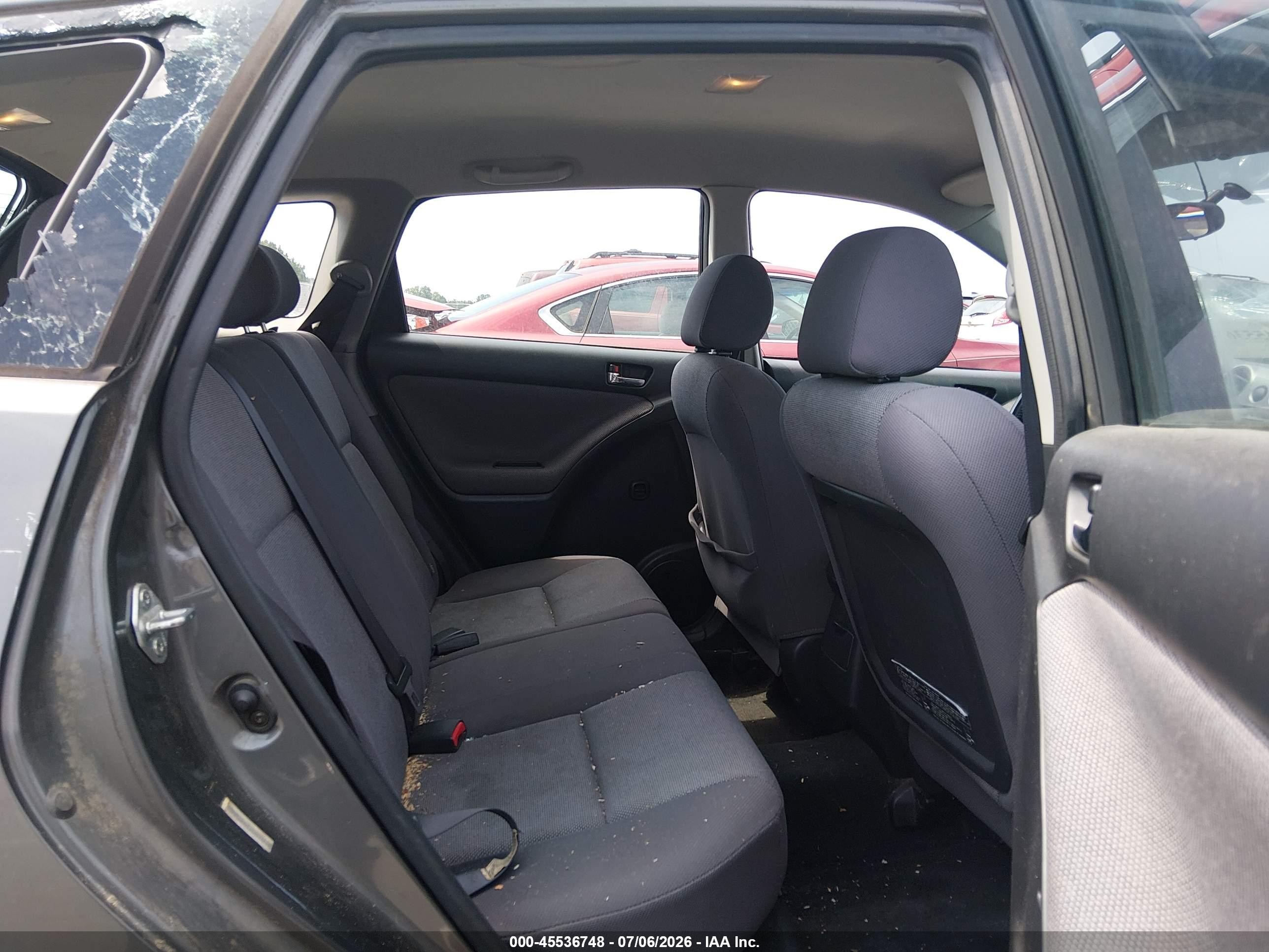 2004 Toyota Matrix Xr Gray vin: 2T1KR32E44C199154