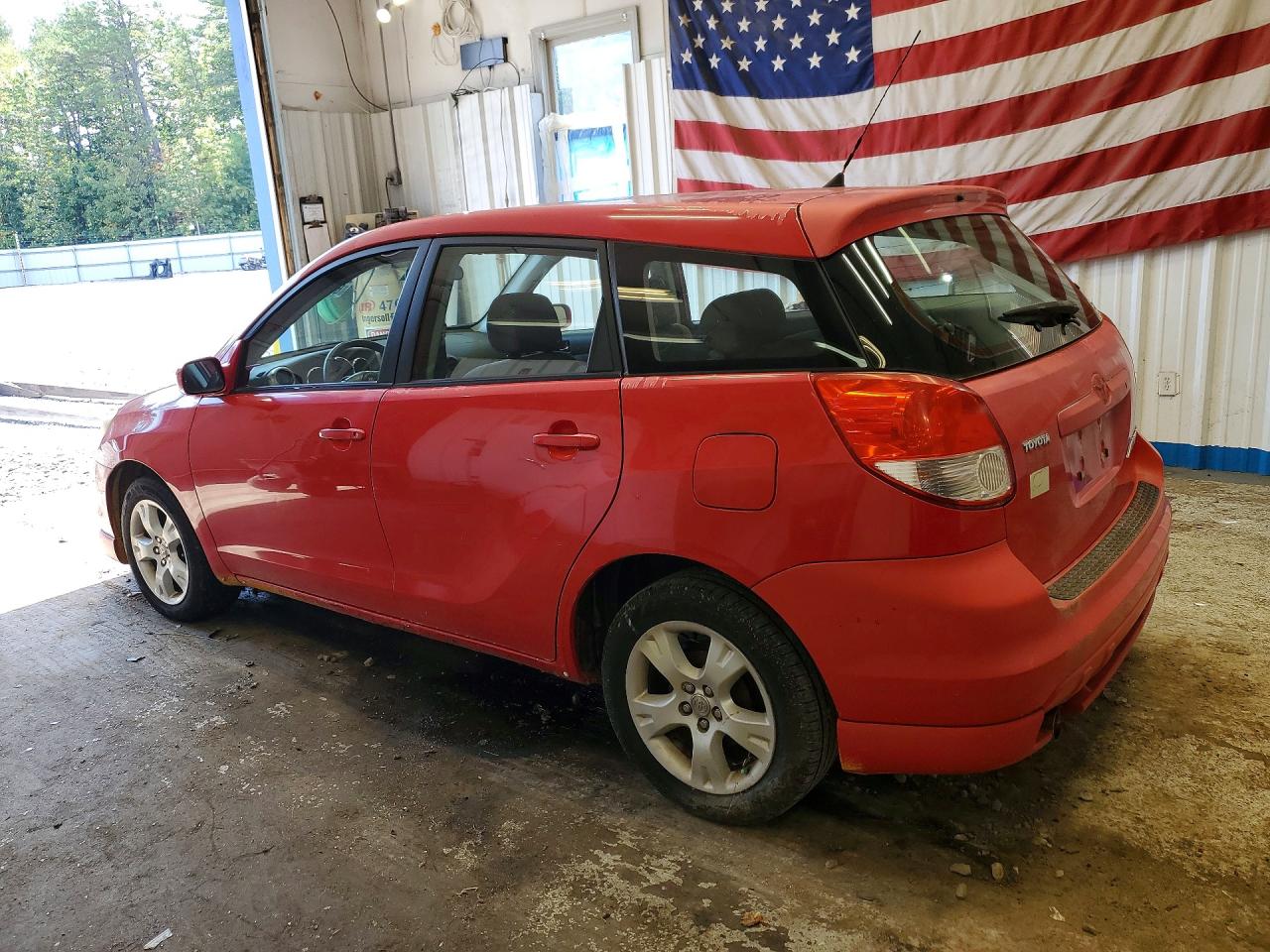 2004 Toyota Matrix Xr Red vin: 2T1KR32E44C227633