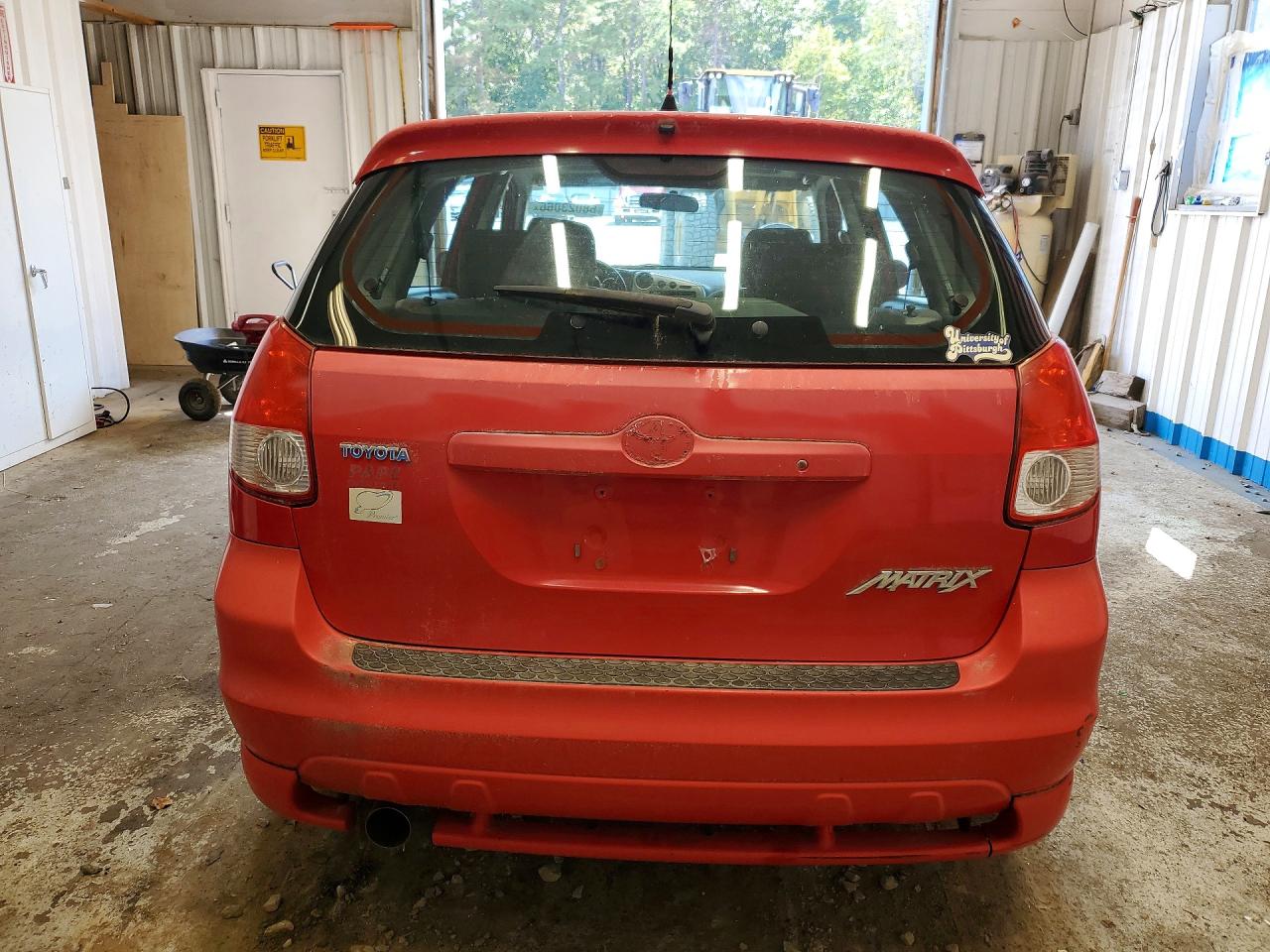 2004 Toyota Matrix Xr Red vin: 2T1KR32E44C227633