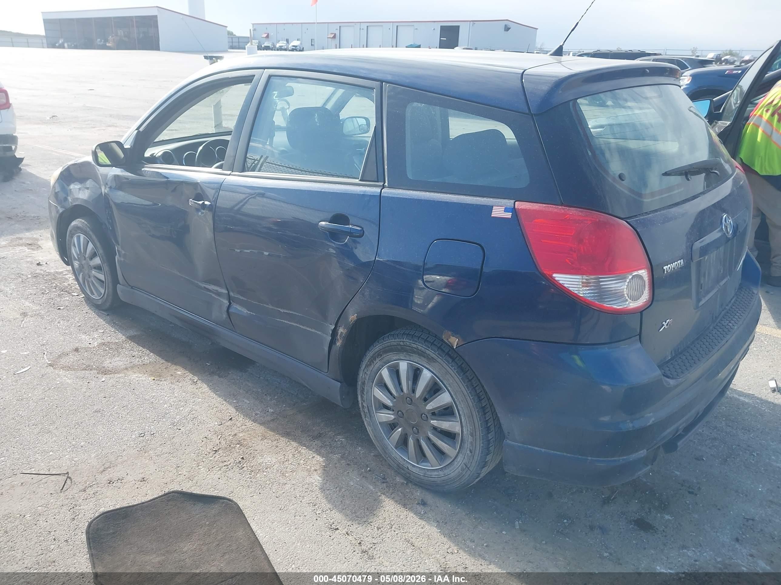 2004 Toyota Matrix Xr Blue vin: 2T1KR32E44C311094