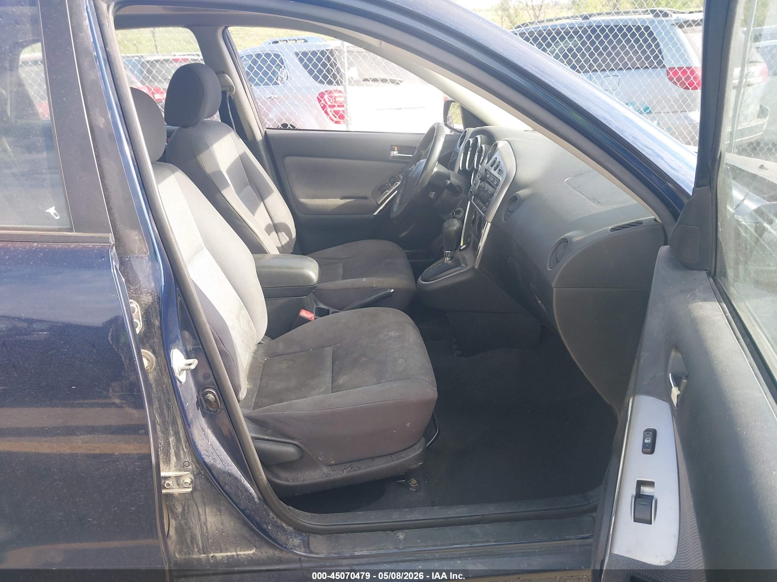 2004 Toyota Matrix Xr Blue vin: 2T1KR32E44C311094