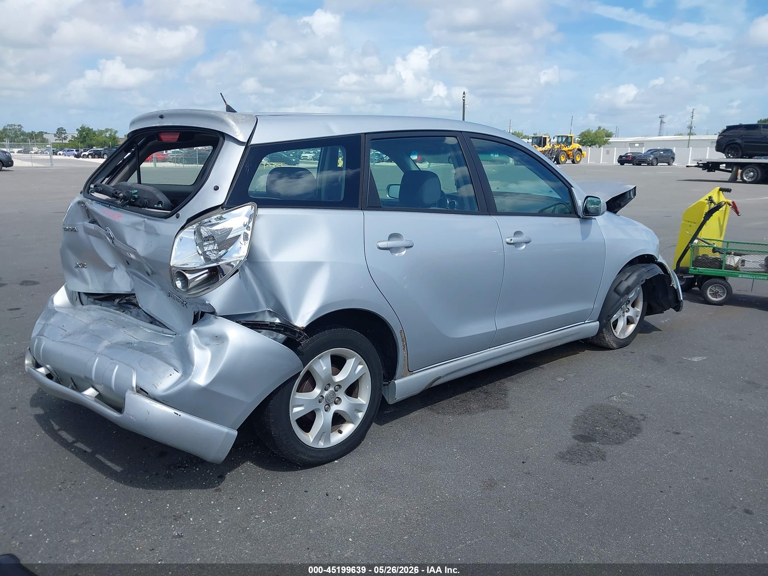 2006 Toyota Matrix Xr Серебряный vin: 2T1KR32E46C594275